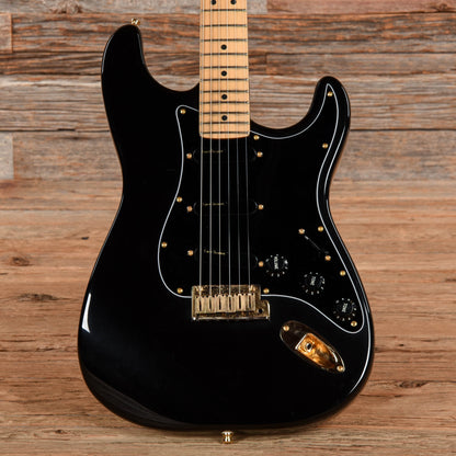 Fender American Series Stratocaster Neck with Unknown Fender Body Black Electric Guitars / Solid Body
