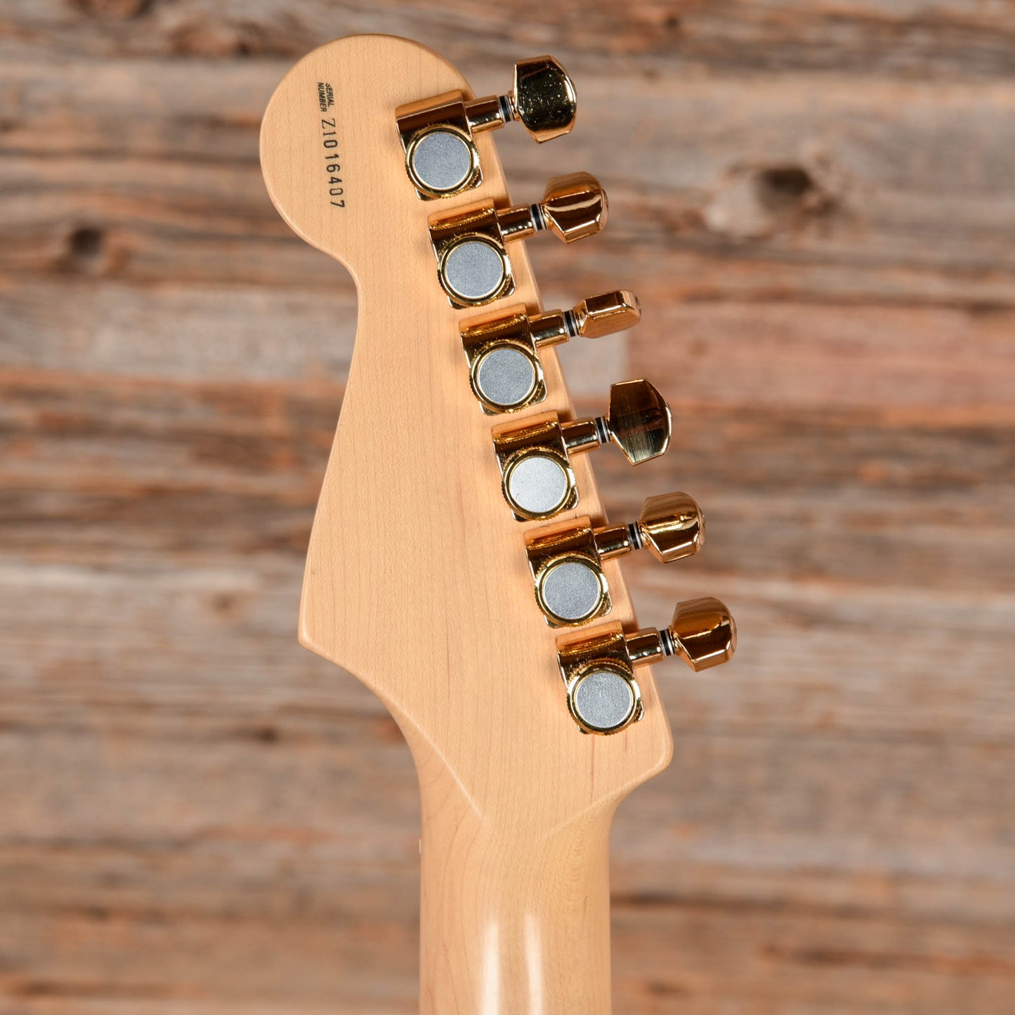 Fender American Series Stratocaster Neck with Unknown Fender Body Black Electric Guitars / Solid Body