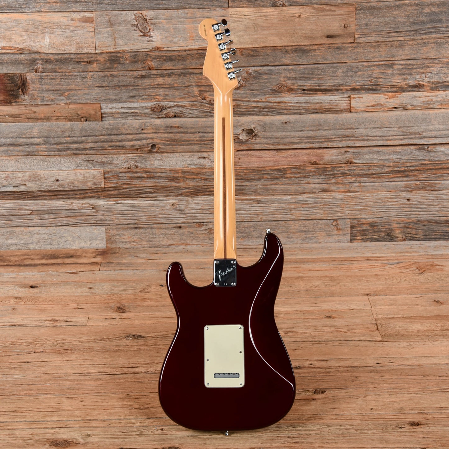 Fender American Series Stratocaster Neck with Unknown Fender Body Bordeaux Metallic Electric Guitars / Solid Body