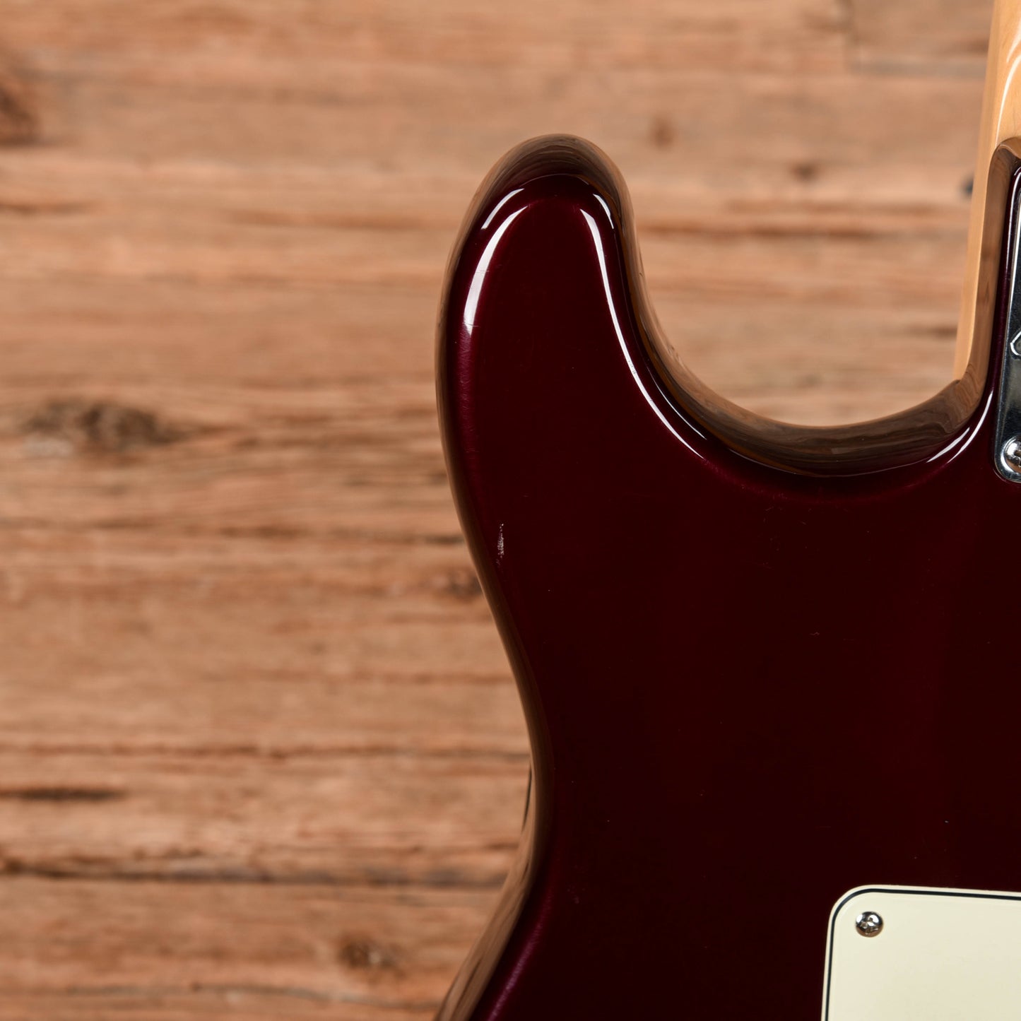 Fender American Series Stratocaster Neck with Unknown Fender Body Bordeaux Metallic Electric Guitars / Solid Body