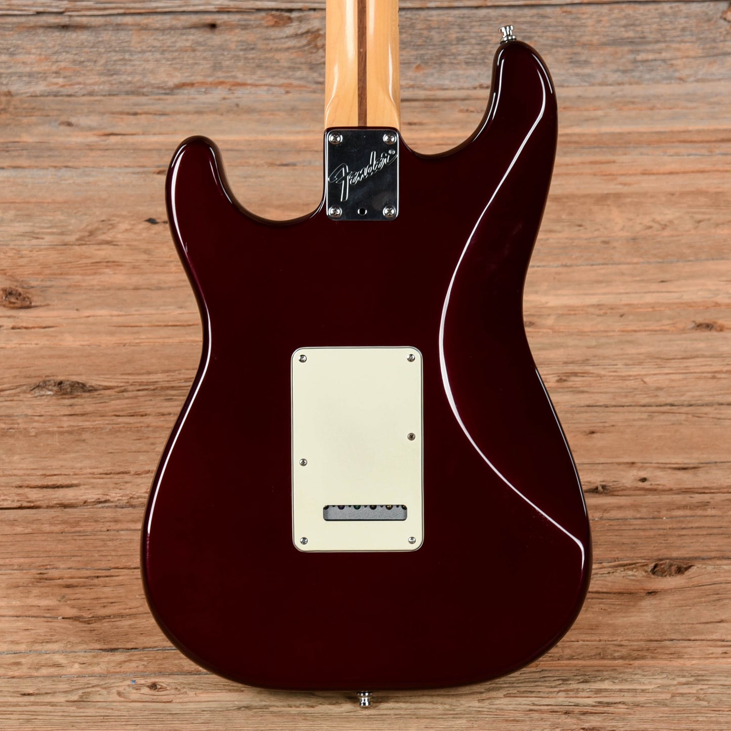 Fender American Series Stratocaster Neck with Unknown Fender Body Bordeaux Metallic Electric Guitars / Solid Body