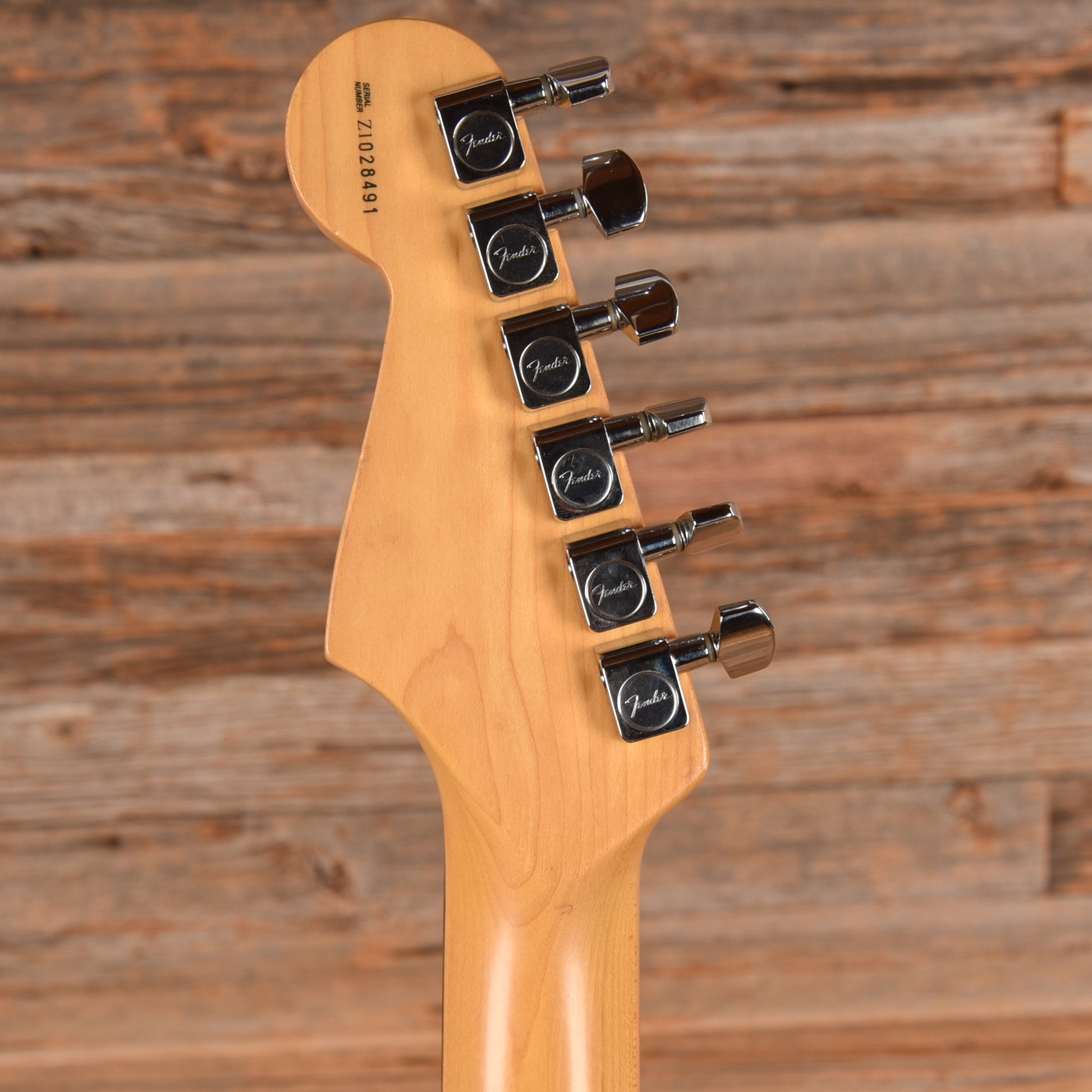 Fender American Series Stratocaster Neck with Unknown Fender Body Fiesta Red Electric Guitars / Solid Body