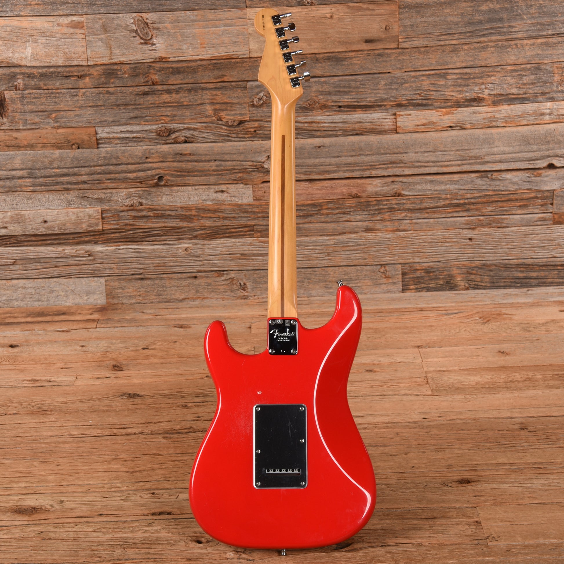 Fender American Series Stratocaster Neck with Unknown Fender Body Fiesta Red Electric Guitars / Solid Body