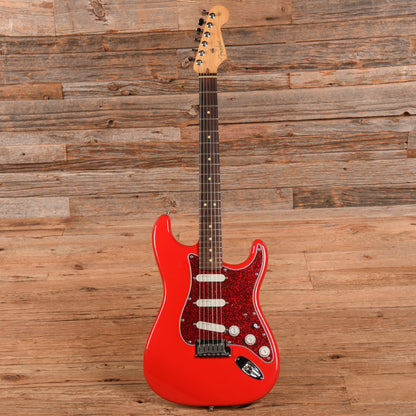 Fender American Series Stratocaster Neck with Unknown Fender Body Fiesta Red Electric Guitars / Solid Body