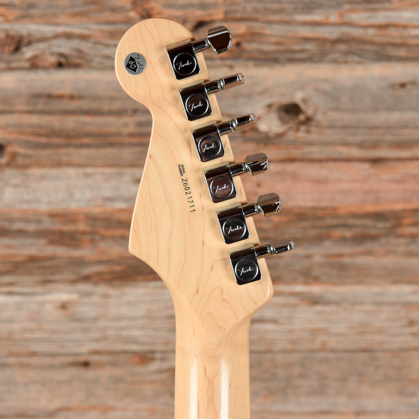 Fender American Series Stratocaster Neck with Unknown Fender Body Metallic Blue Electric Guitars / Solid Body