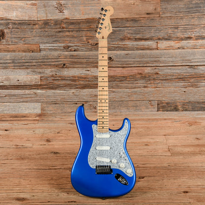 Fender American Series Stratocaster Neck with Unknown Fender Body Metallic Blue Electric Guitars / Solid Body