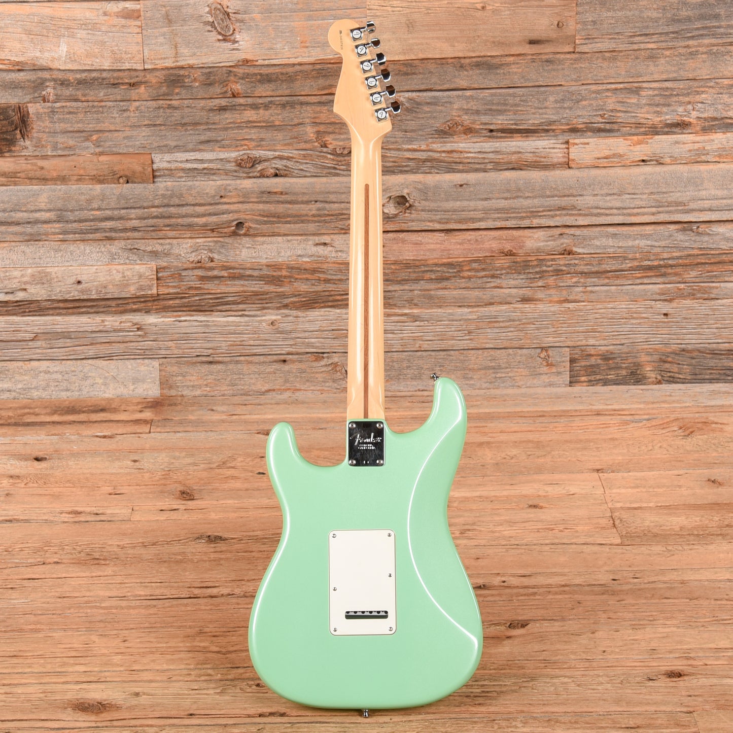 Fender American Series Stratocaster Neck with Unknown Fender Body Surf Pearl Electric Guitars / Solid Body
