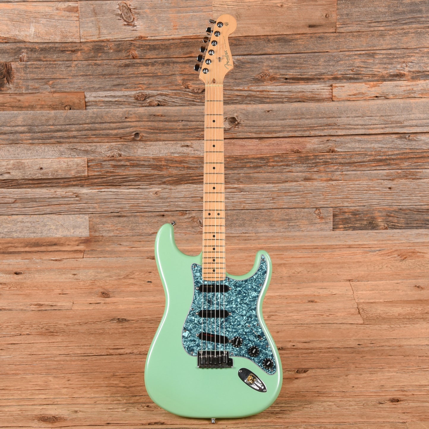 Fender American Series Stratocaster Neck with Unknown Fender Body Surf Pearl Electric Guitars / Solid Body