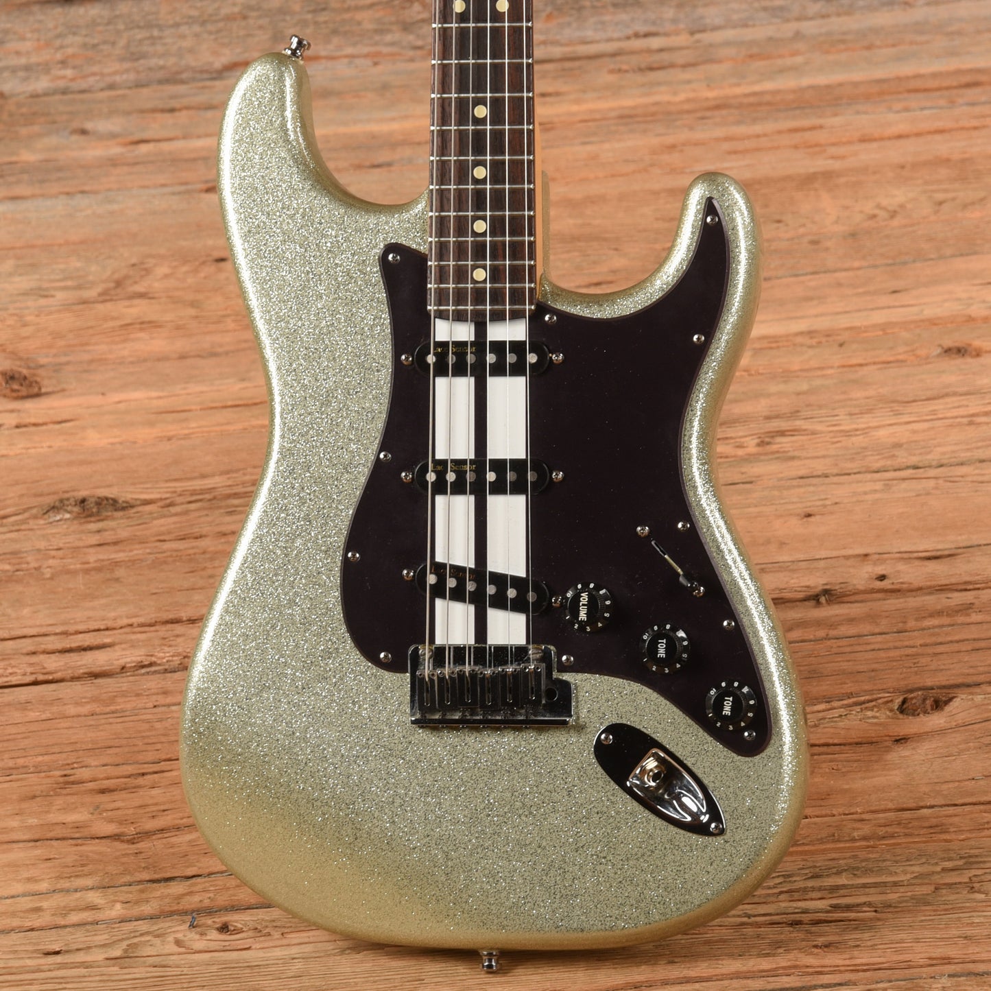 Fender American Series Stratocaster Silver Sparkle 2001 Electric Guitars / Solid Body