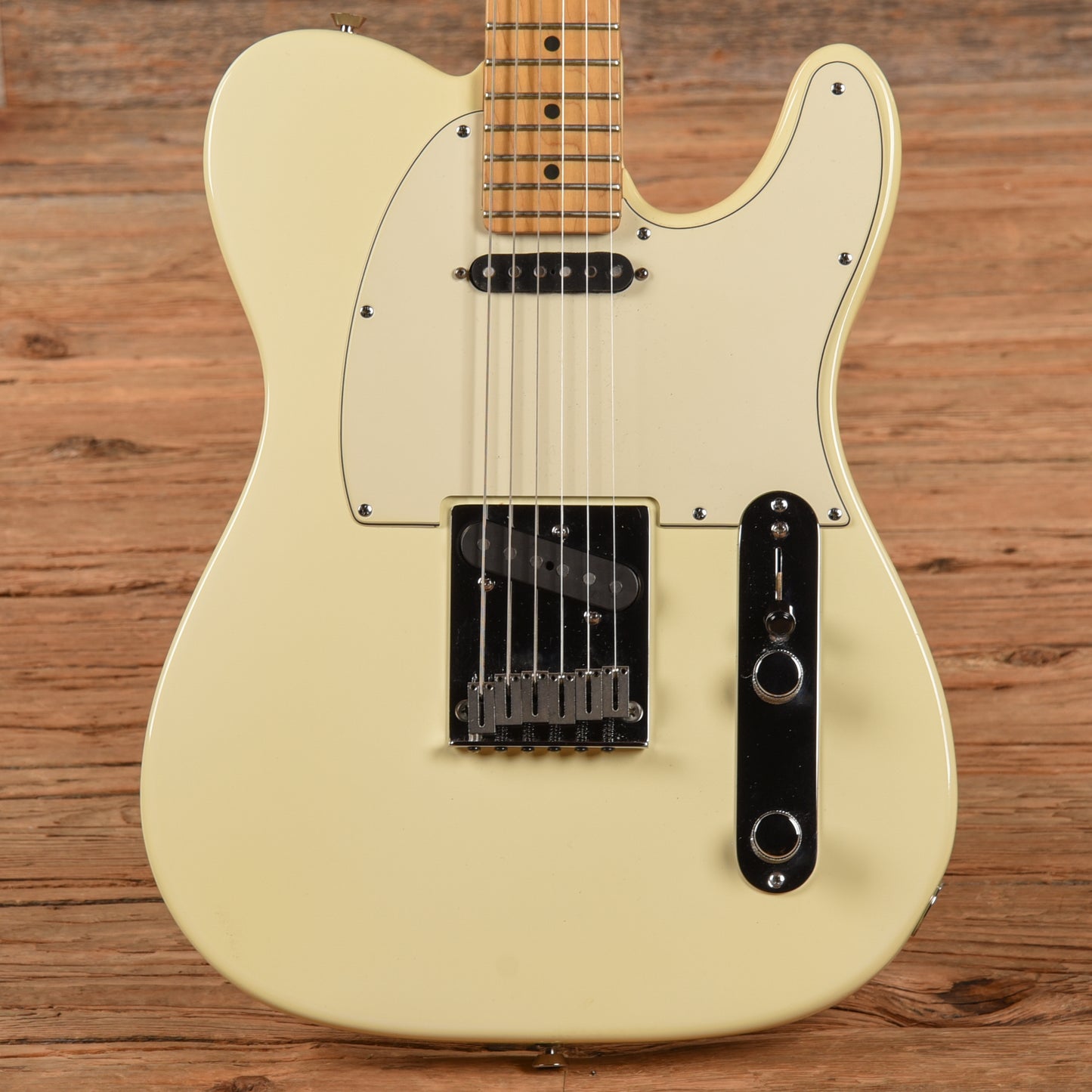 Fender American Series Telecaster Olympic White 2001 Electric Guitars / Solid Body