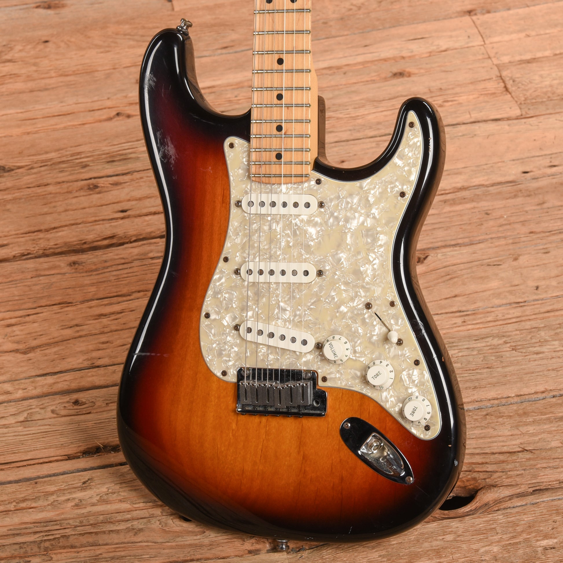 Fender American Series Texas Special Stratocaster Sunburst 2003 Electric Guitars / Solid Body