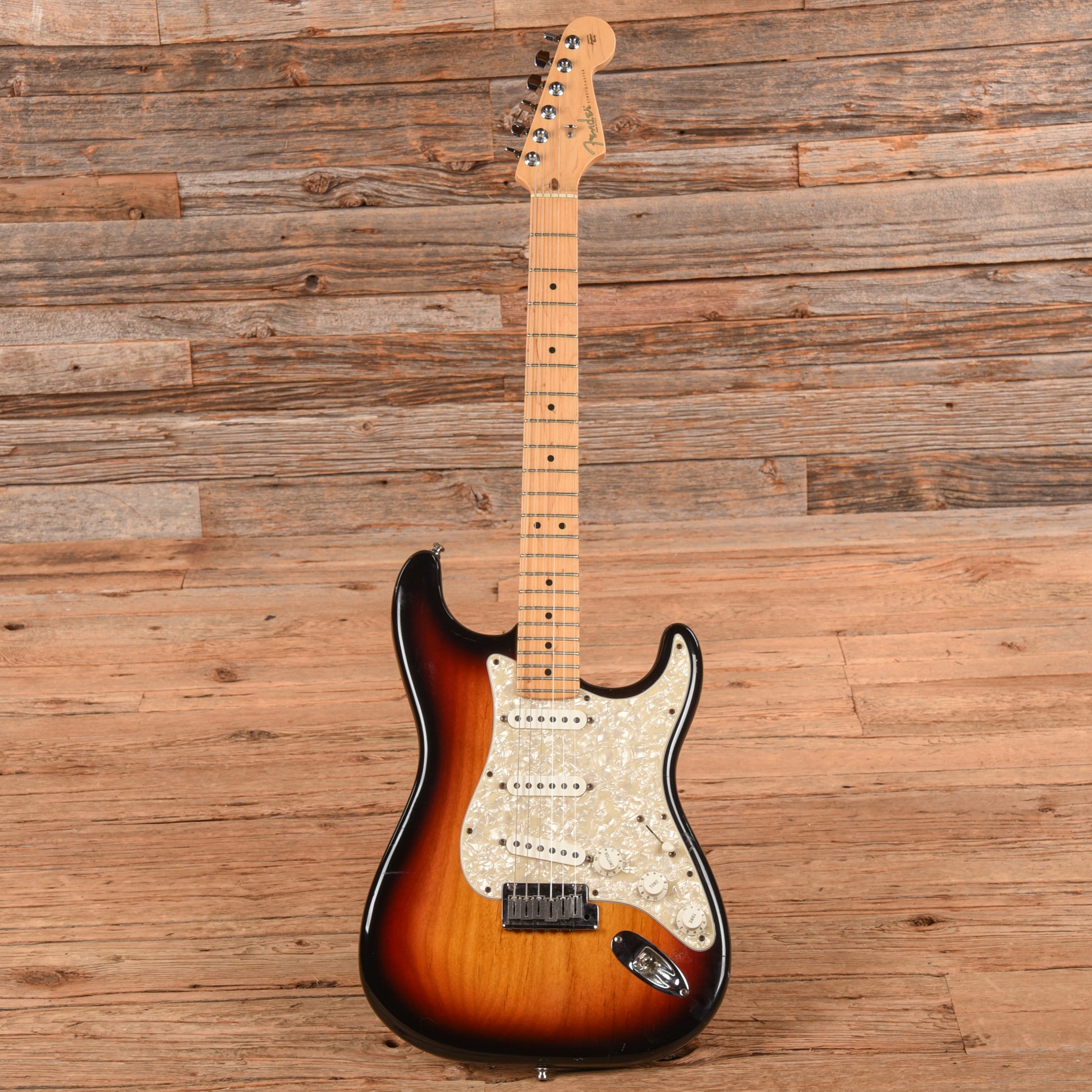 Fender American Series Texas Special Stratocaster Sunburst 2003 Electric Guitars / Solid Body