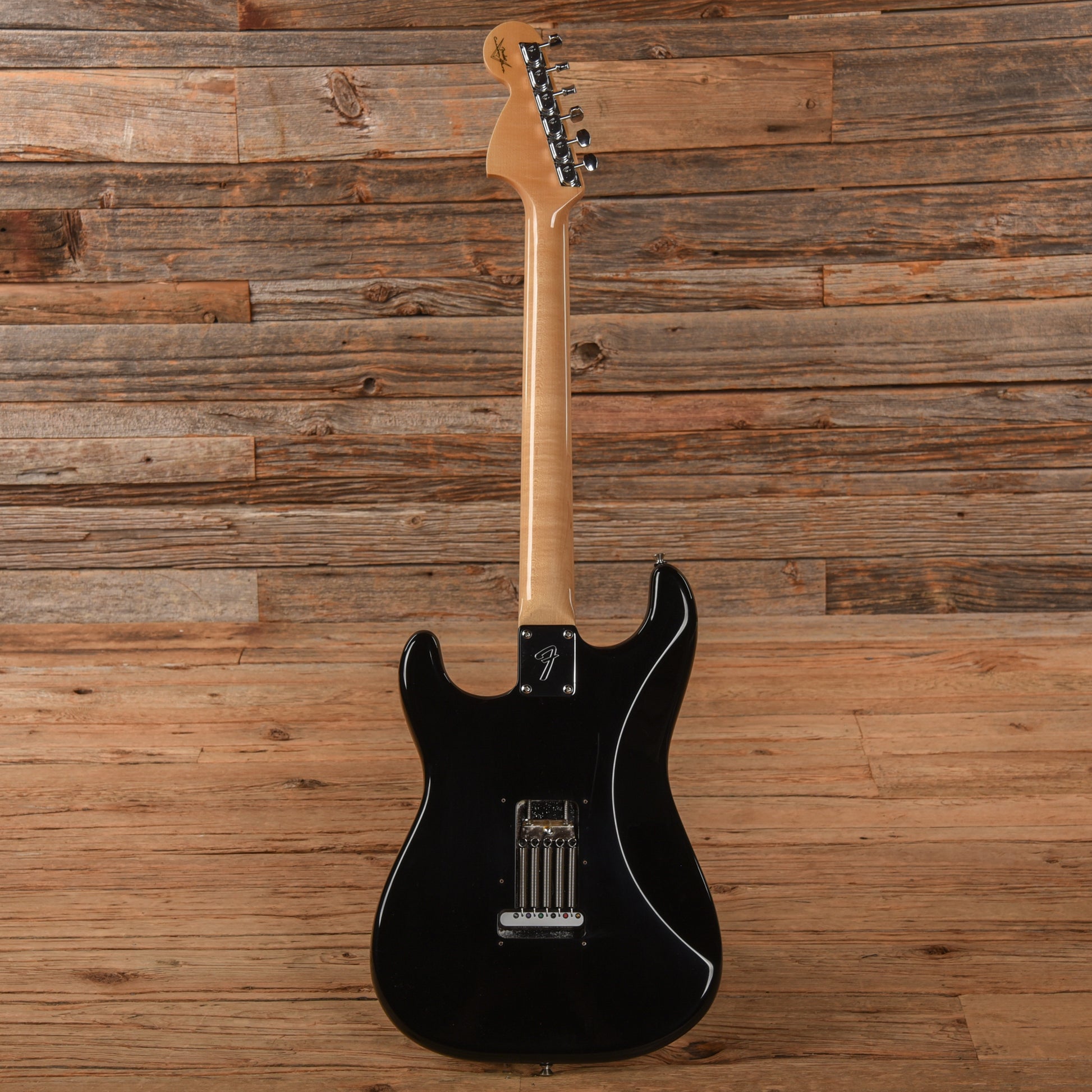 Fender American Special Stratocaster w/ Custom Shop Neck Black Electric Guitars / Solid Body