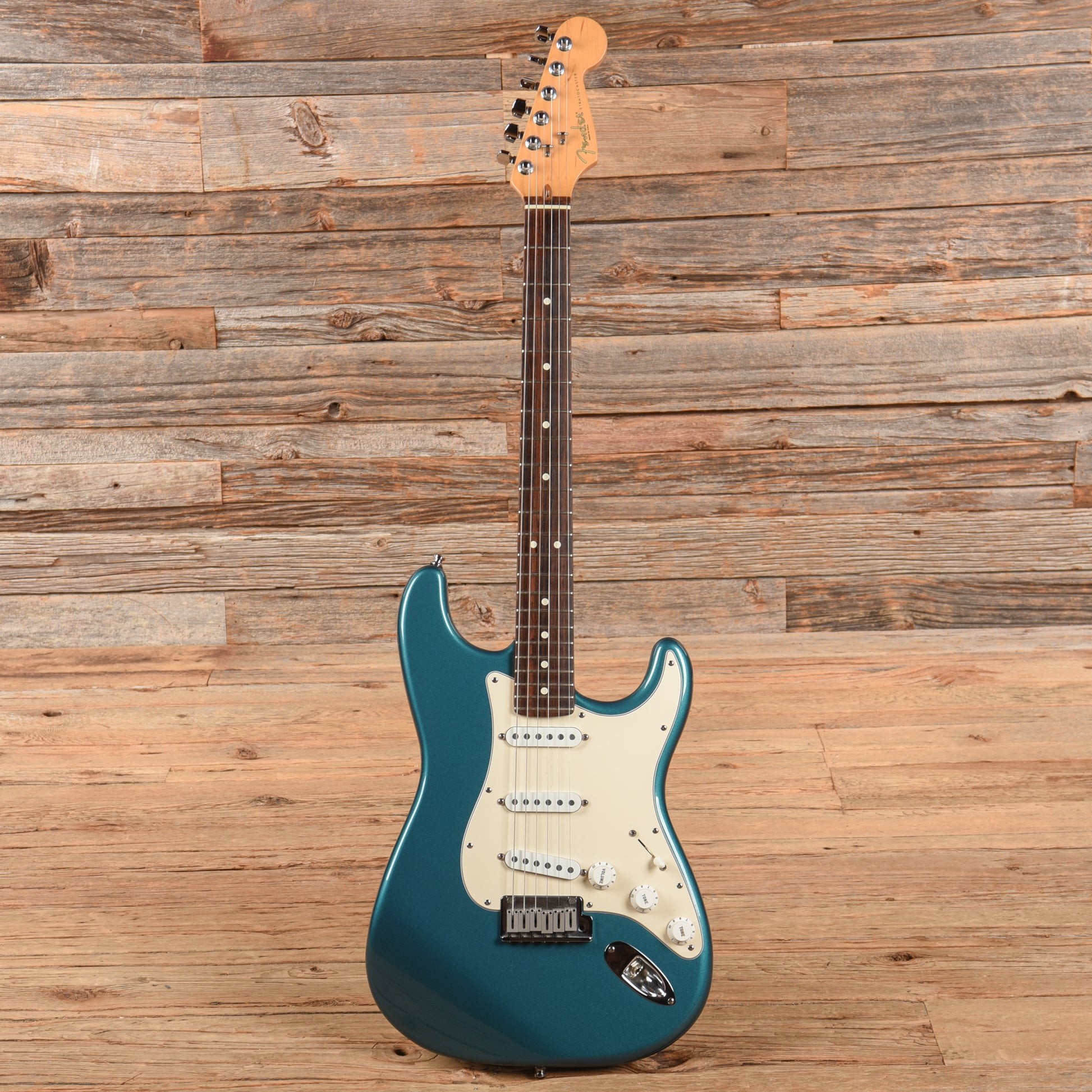 Fender American Standard Stratocaster Aquamarine Metallic 1999 Electric Guitars / Solid Body