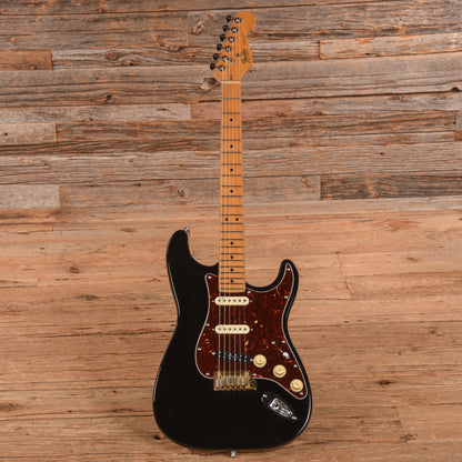 Fender American Standard Stratocaster Black 1989 Electric Guitars / Solid Body