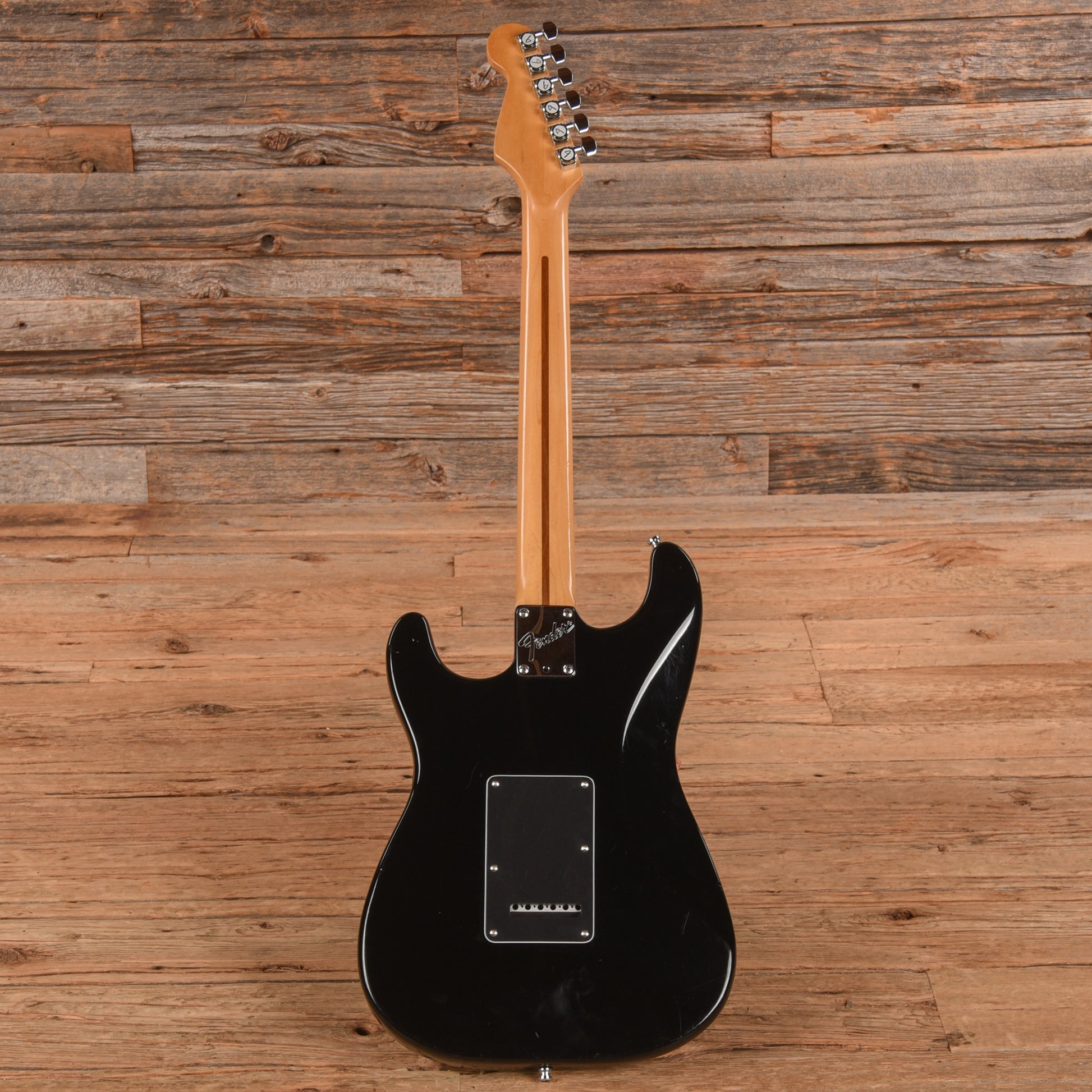 Fender American Standard Stratocaster Black 1989 Electric Guitars / Solid Body