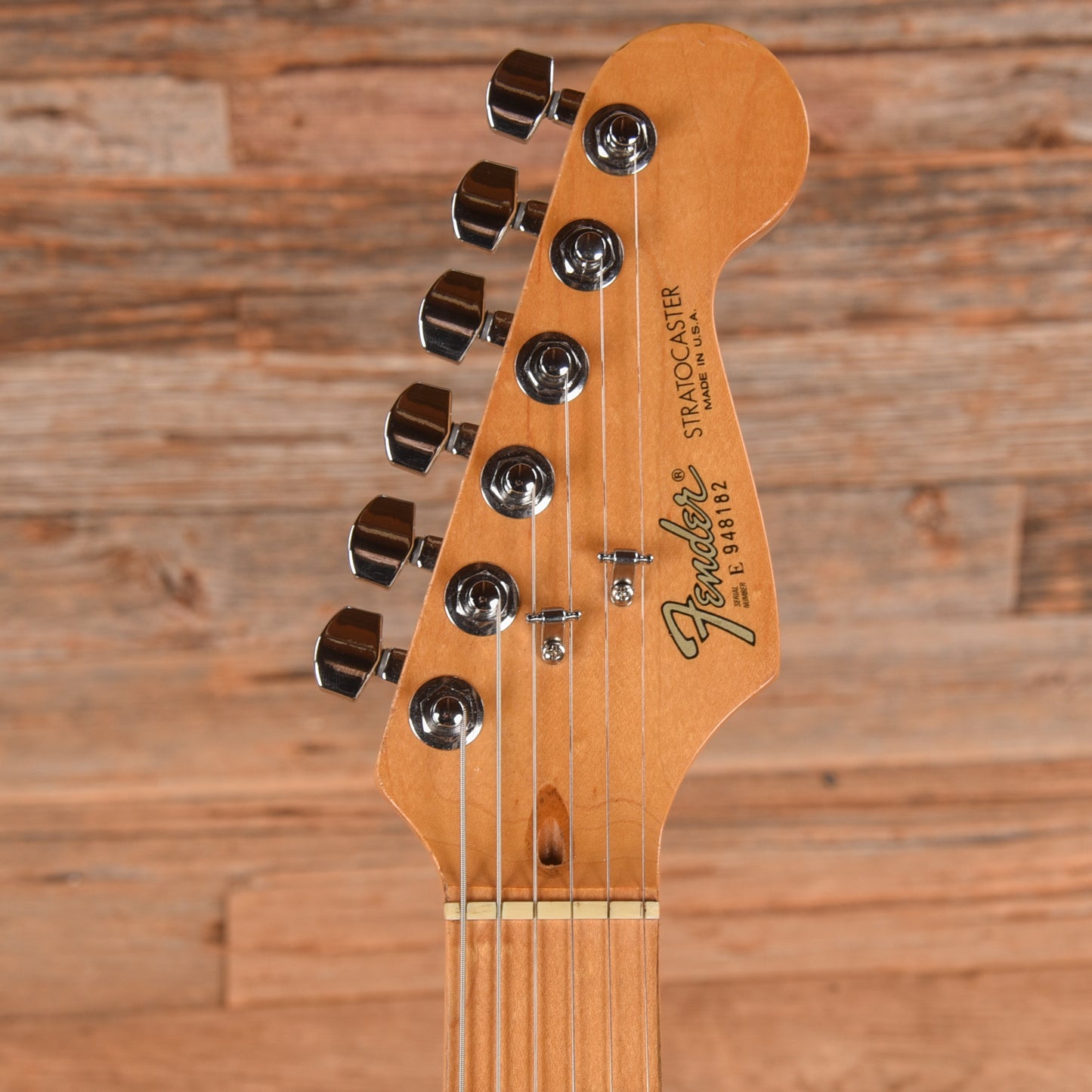 Fender American Standard Stratocaster Black 1989 Electric Guitars / Solid Body