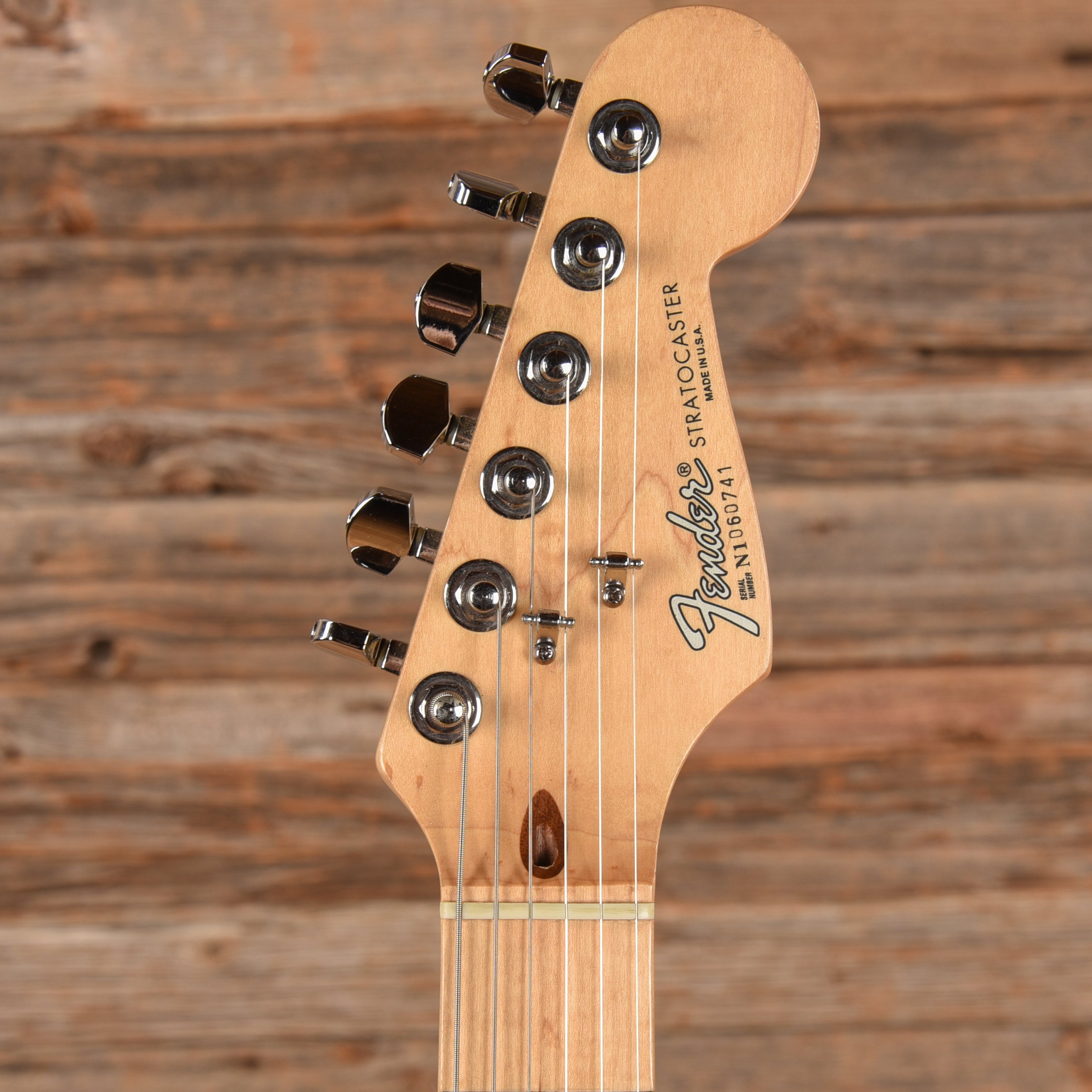 Fender American Standard Stratocaster Black 1991 Electric Guitars / Solid Body