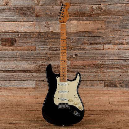 Fender American Standard Stratocaster Black 1996 Electric Guitars / Solid Body