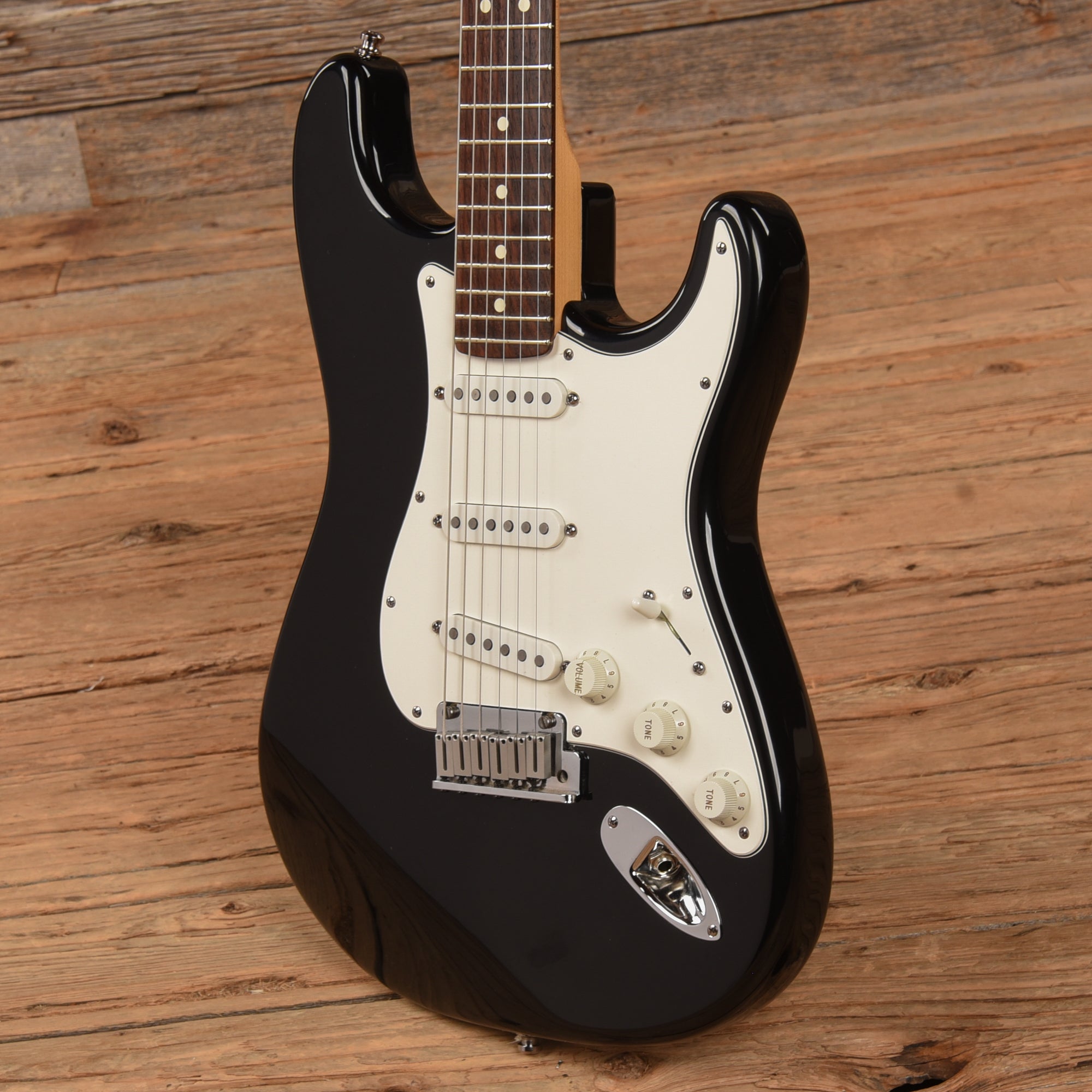 Fender American Standard Stratocaster Black 1997 Electric Guitars / Solid Body