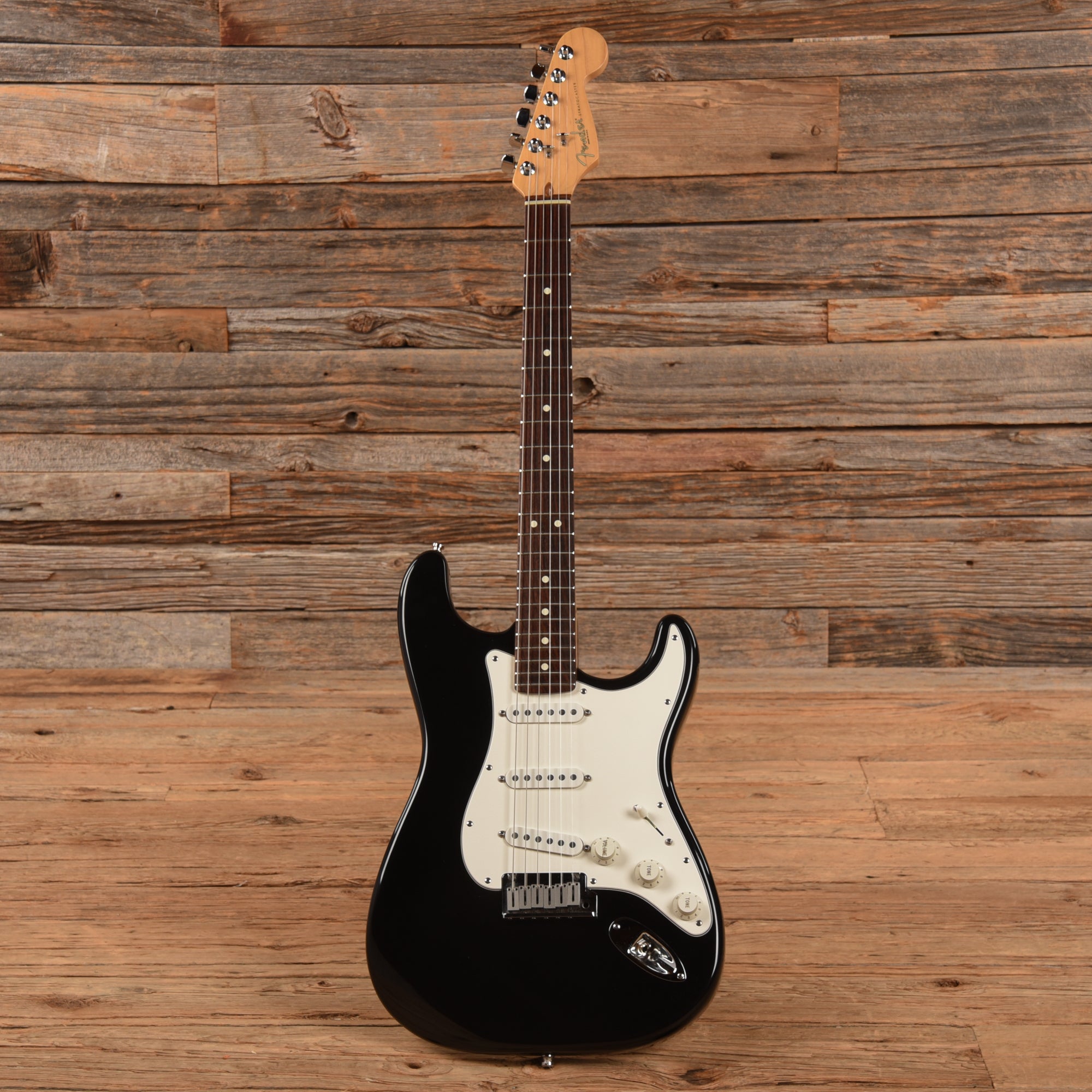 Fender American Standard Stratocaster Black 1997 Electric Guitars / Solid Body