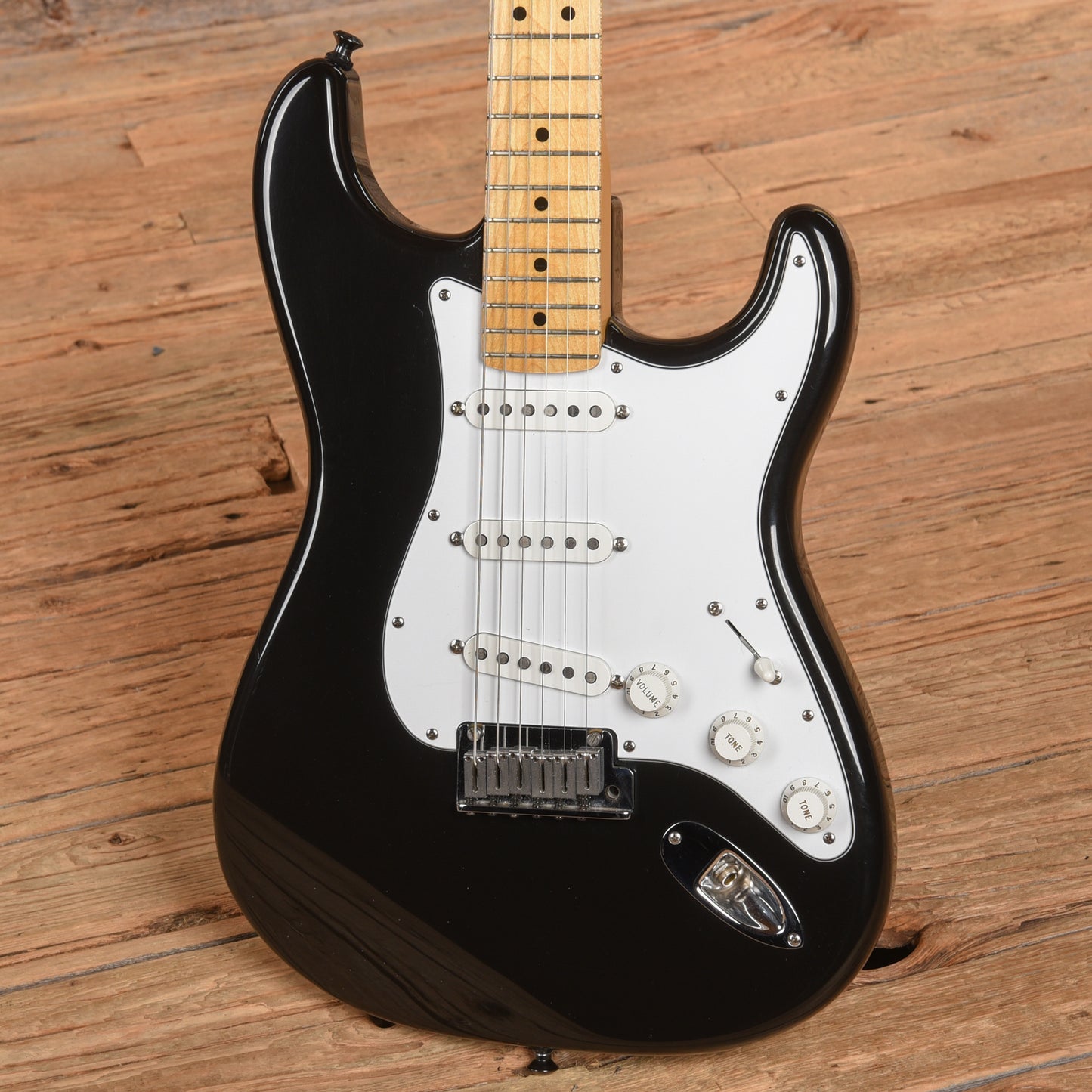 Fender American Standard Stratocaster Black 2000 Electric Guitars / Solid Body