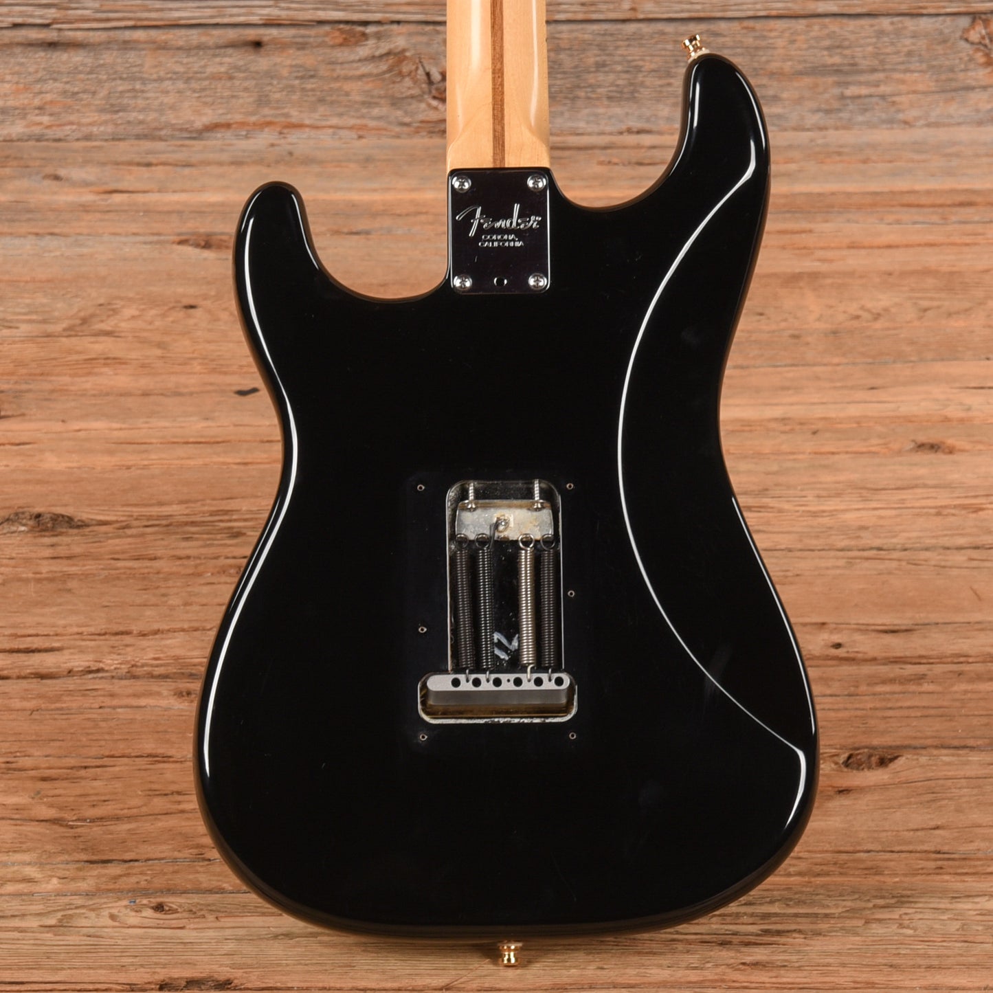 Fender American Standard Stratocaster Black 2010 Electric Guitars / Solid Body