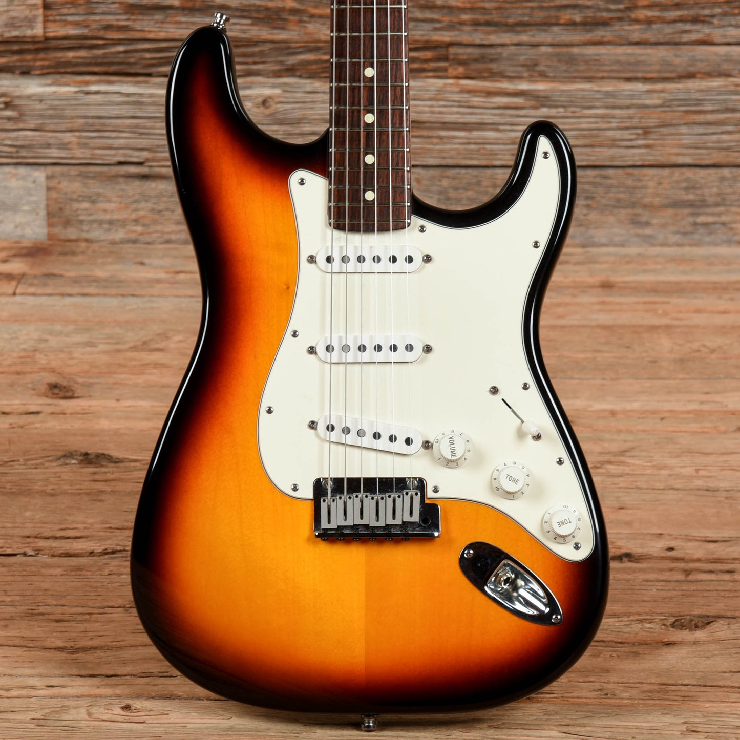 Fender American Standard Stratocaster Brown Sunburst 1993 Electric Guitars / Solid Body