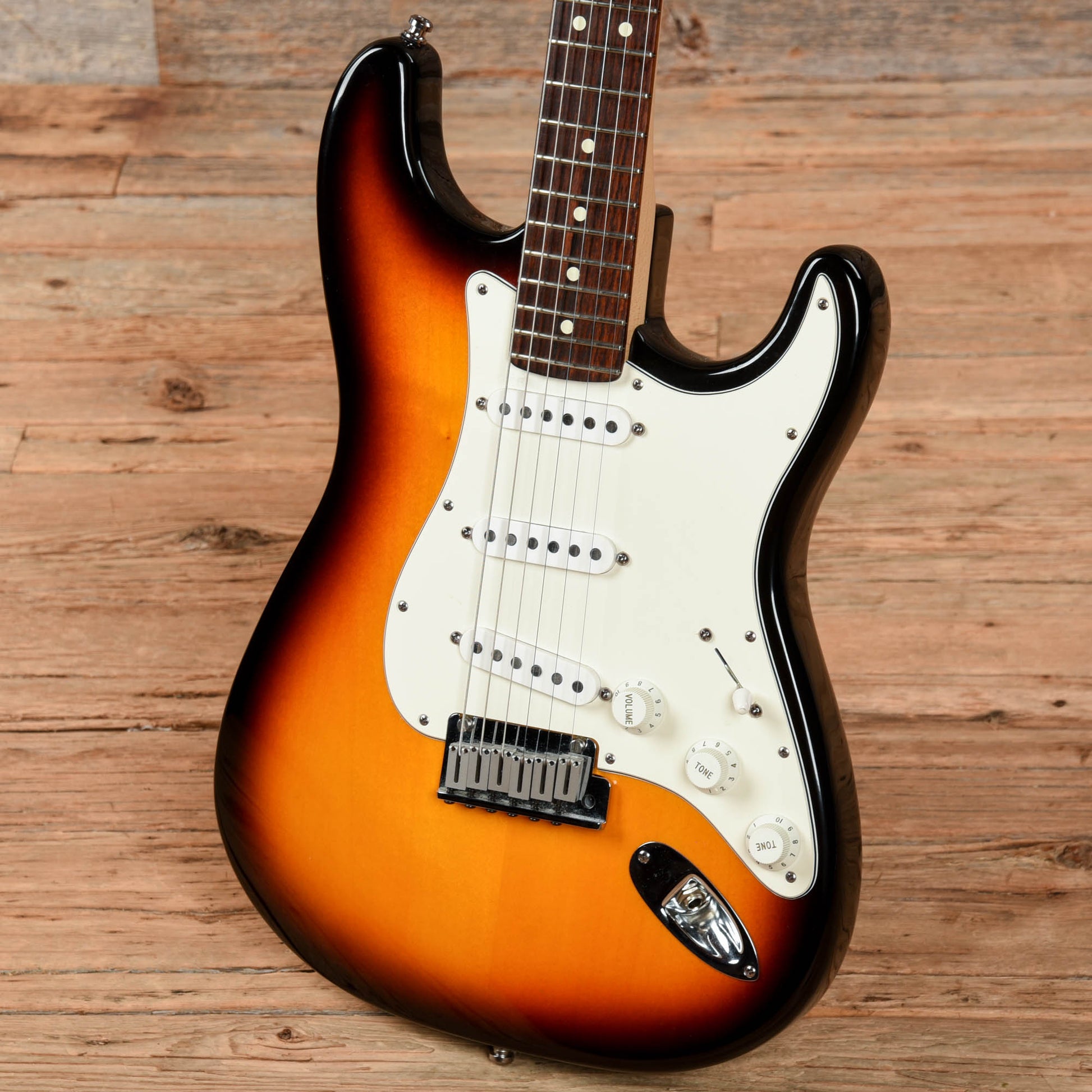 Fender American Standard Stratocaster Brown Sunburst 1993 Electric Guitars / Solid Body