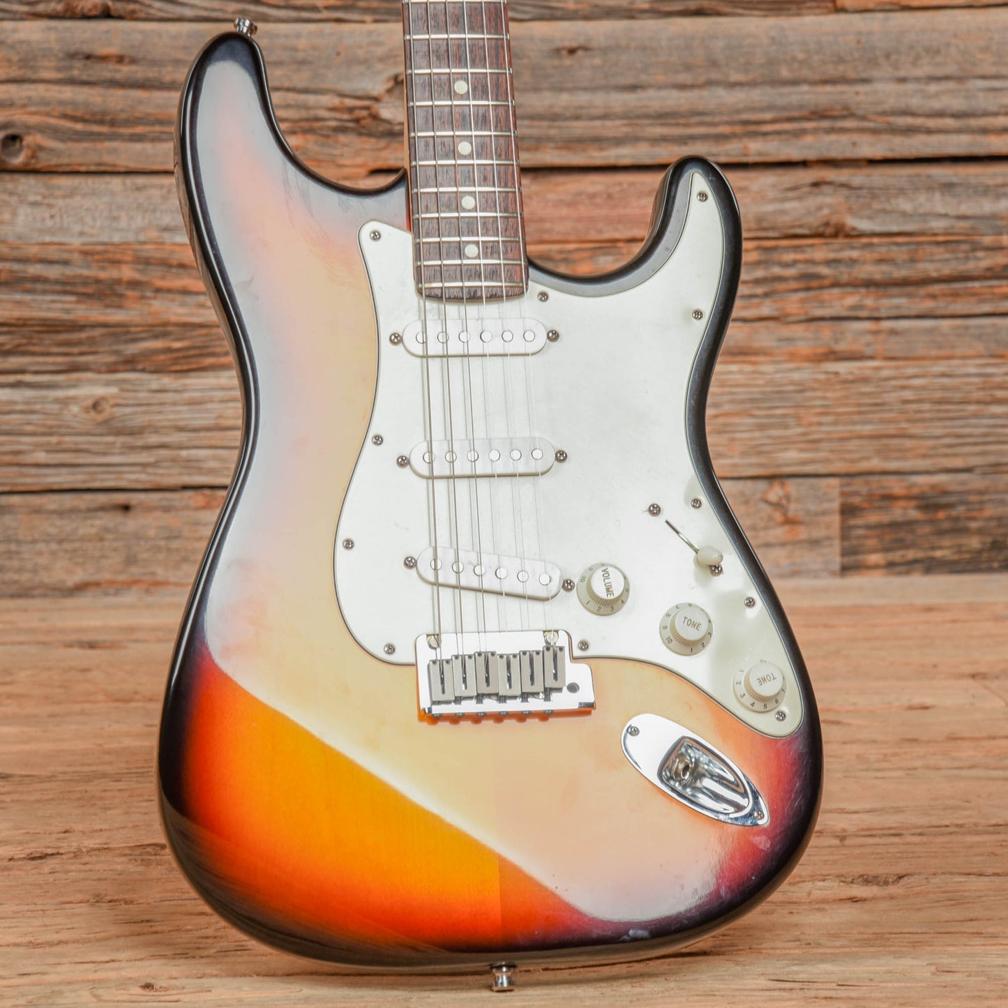 Fender American Standard Stratocaster Brown Sunburst 1993 Electric Guitars / Solid Body