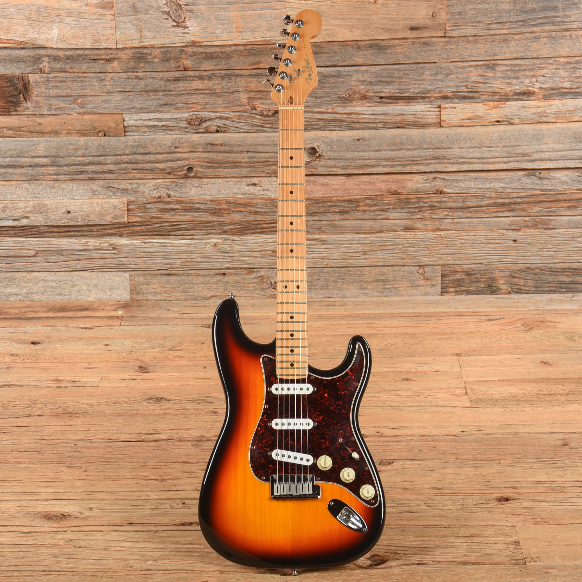 Fender American Standard Stratocaster Brown Sunburst 1995 Electric Guitars / Solid Body