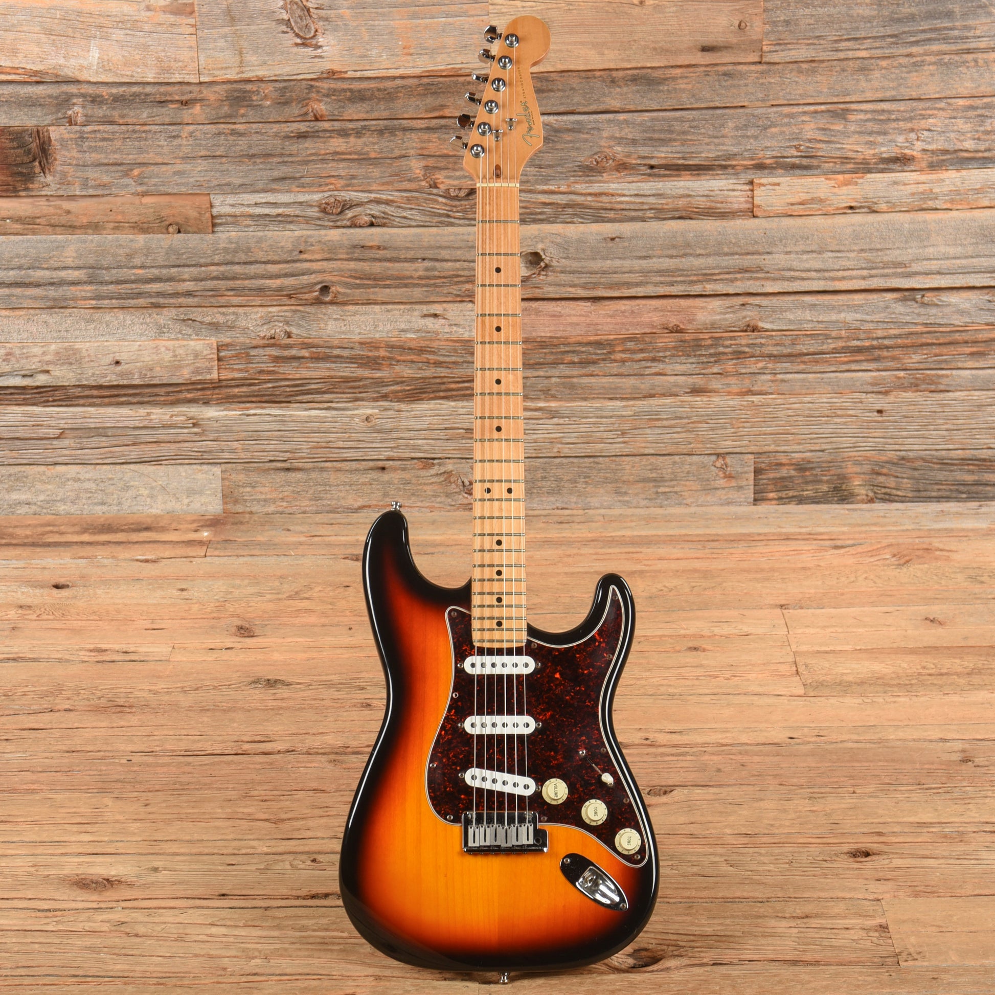 Fender American Standard Stratocaster Brown Sunburst 1995 Electric Guitars / Solid Body