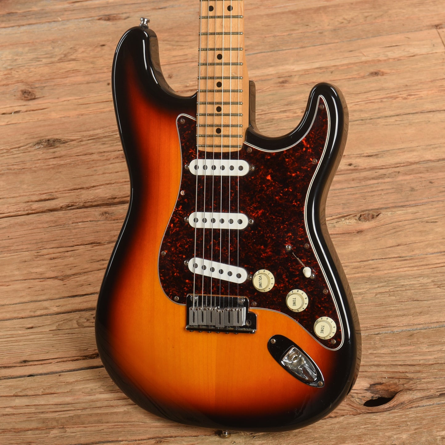 Fender American Standard Stratocaster Brown Sunburst 1995 Electric Guitars / Solid Body