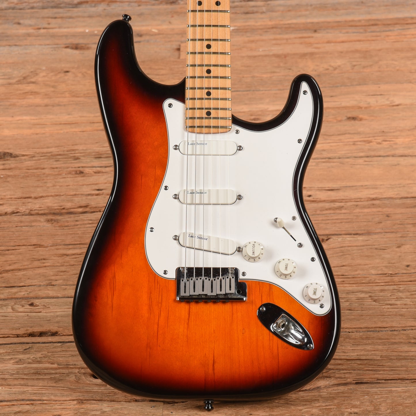 Fender American Standard Stratocaster Brown Sunburst 1996 Electric Guitars / Solid Body