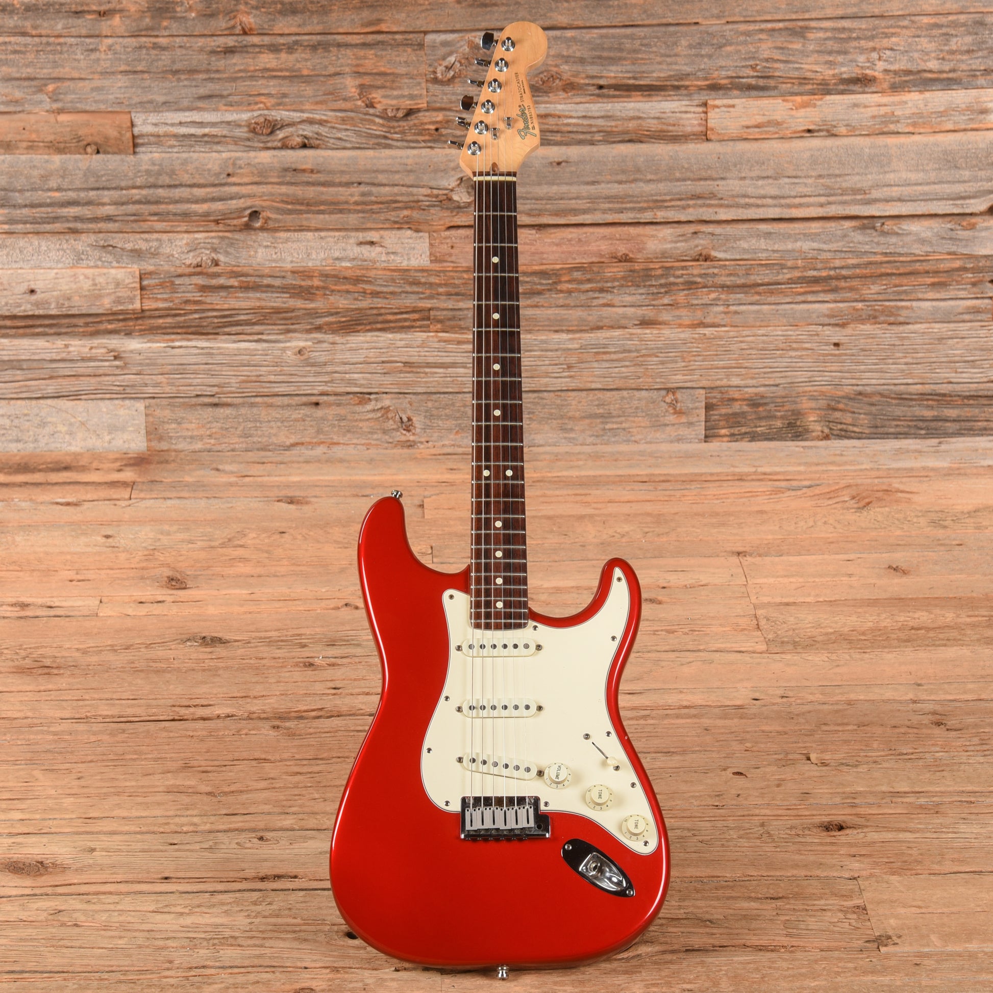 Fender American Standard Stratocaster Candy Apple Red 1991 Electric Guitars / Solid Body