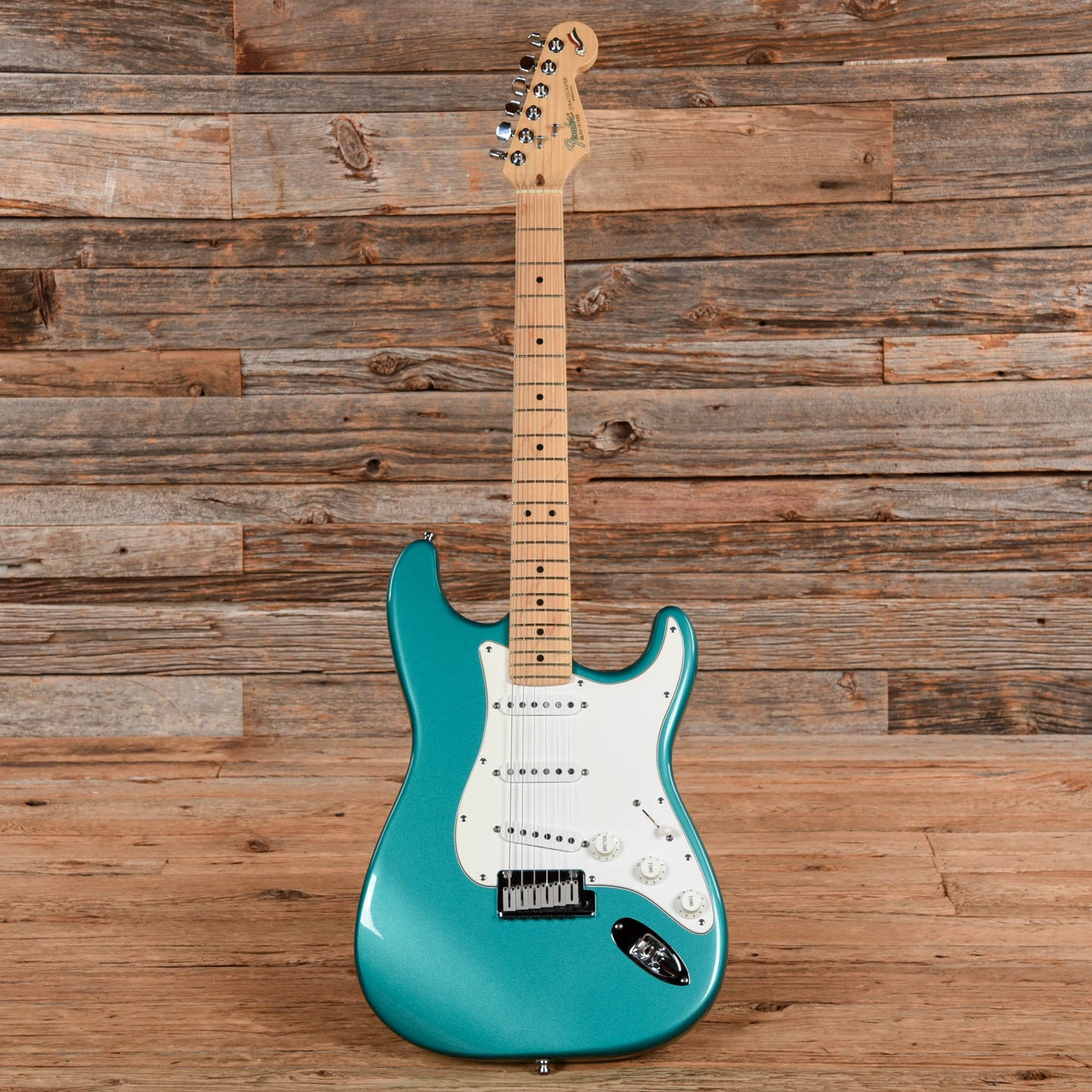 Fender American Standard Stratocaster Carribean Mist 1994 Electric Guitars / Solid Body