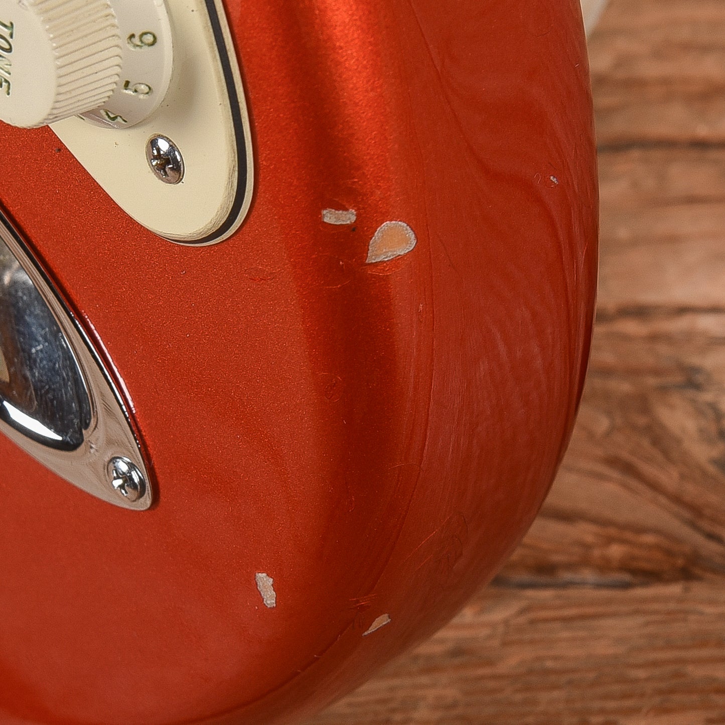 Fender American Standard Stratocaster Chrome Red 2002 Electric Guitars / Solid Body