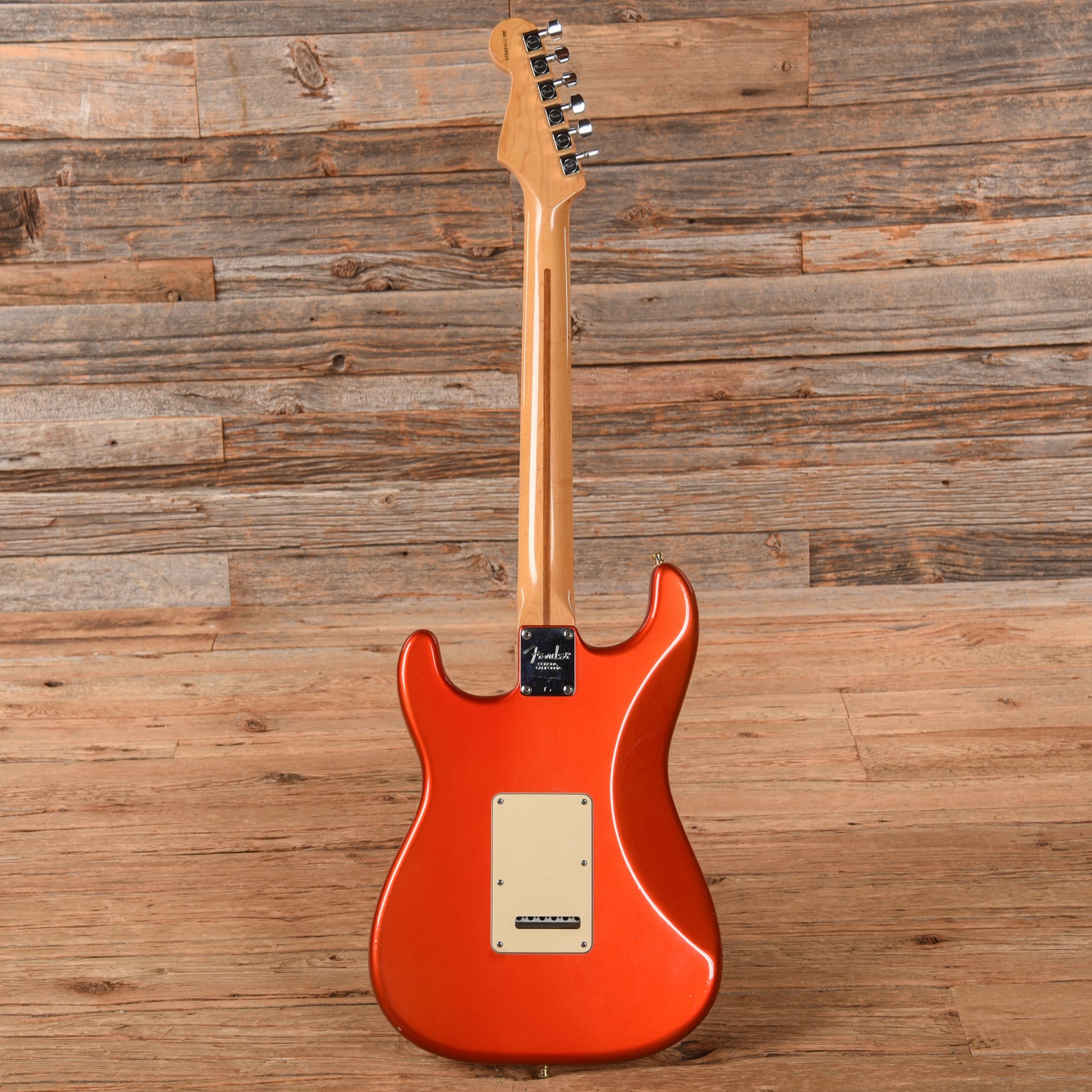 Fender American Standard Stratocaster Chrome Red 2002 Electric Guitars / Solid Body