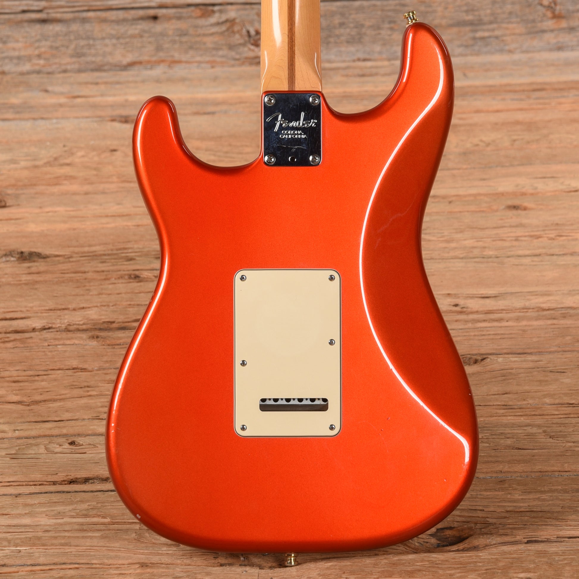 Fender American Standard Stratocaster Chrome Red 2002 Electric Guitars / Solid Body