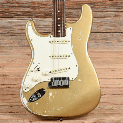 Fender American Standard Stratocaster Gold Refil 1994 Electric Guitars / Solid Body