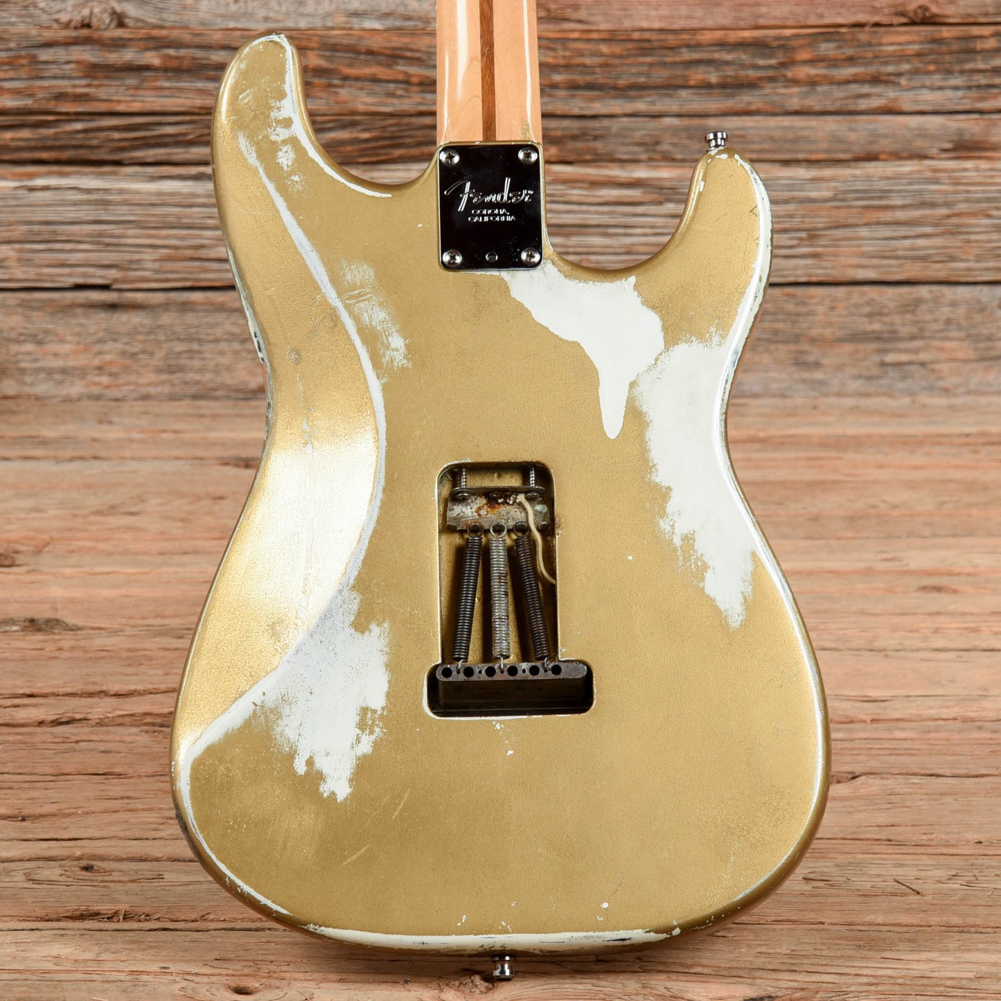 Fender American Standard Stratocaster Gold Refil 1994 Electric Guitars / Solid Body