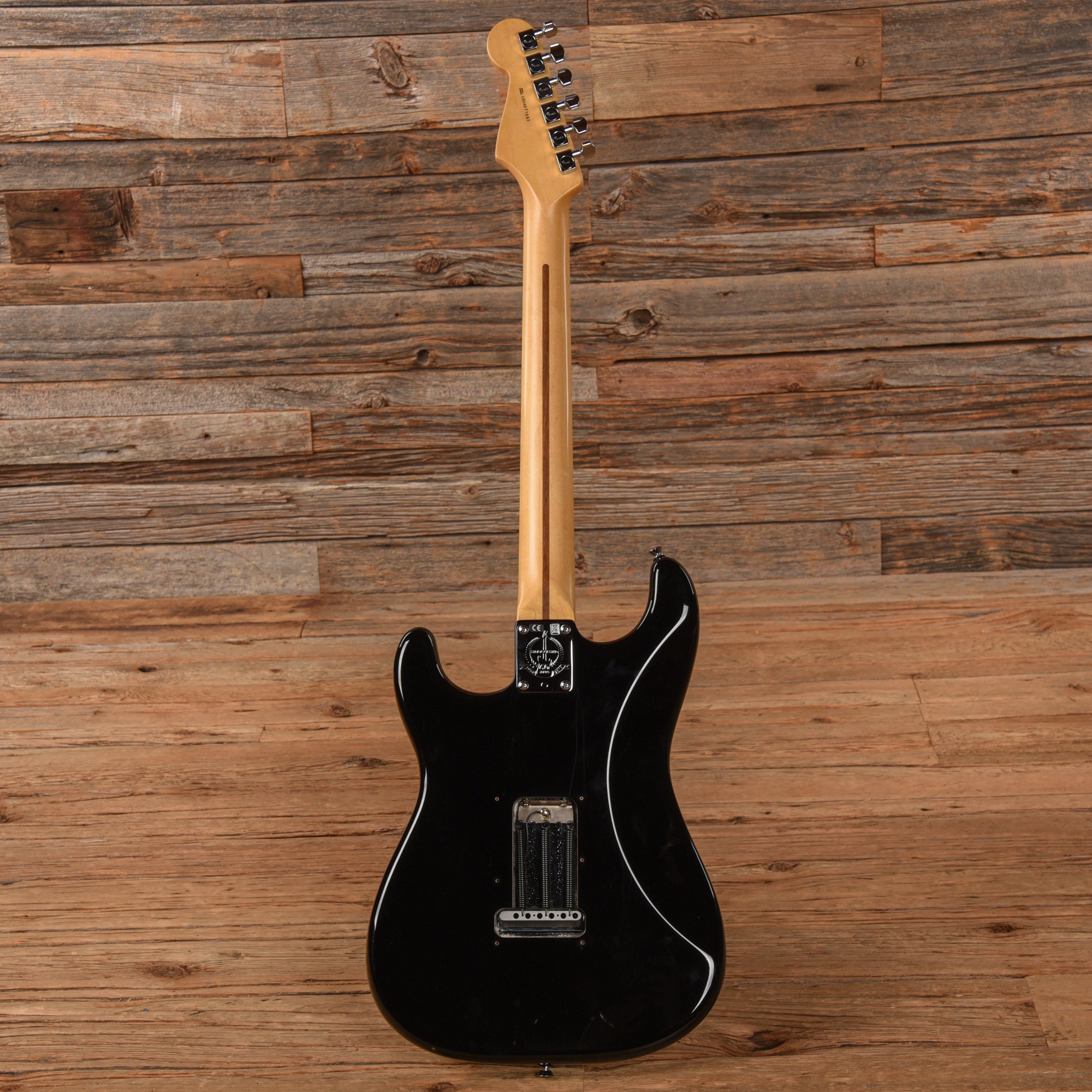 Fender American Standard Stratocaster HSS Black 2014 Electric Guitars / Solid Body