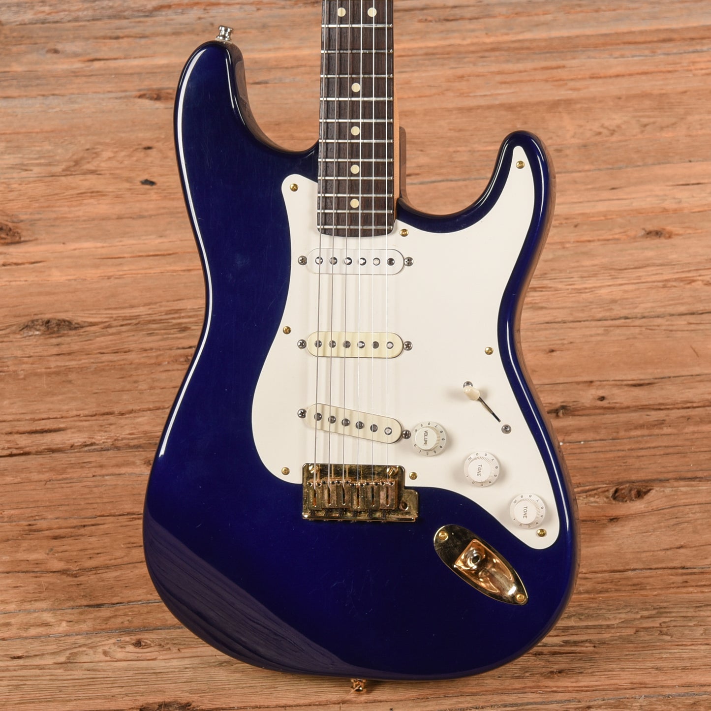 Fender American Standard Stratocaster Midnight Blue 1994 Electric Guitars / Solid Body