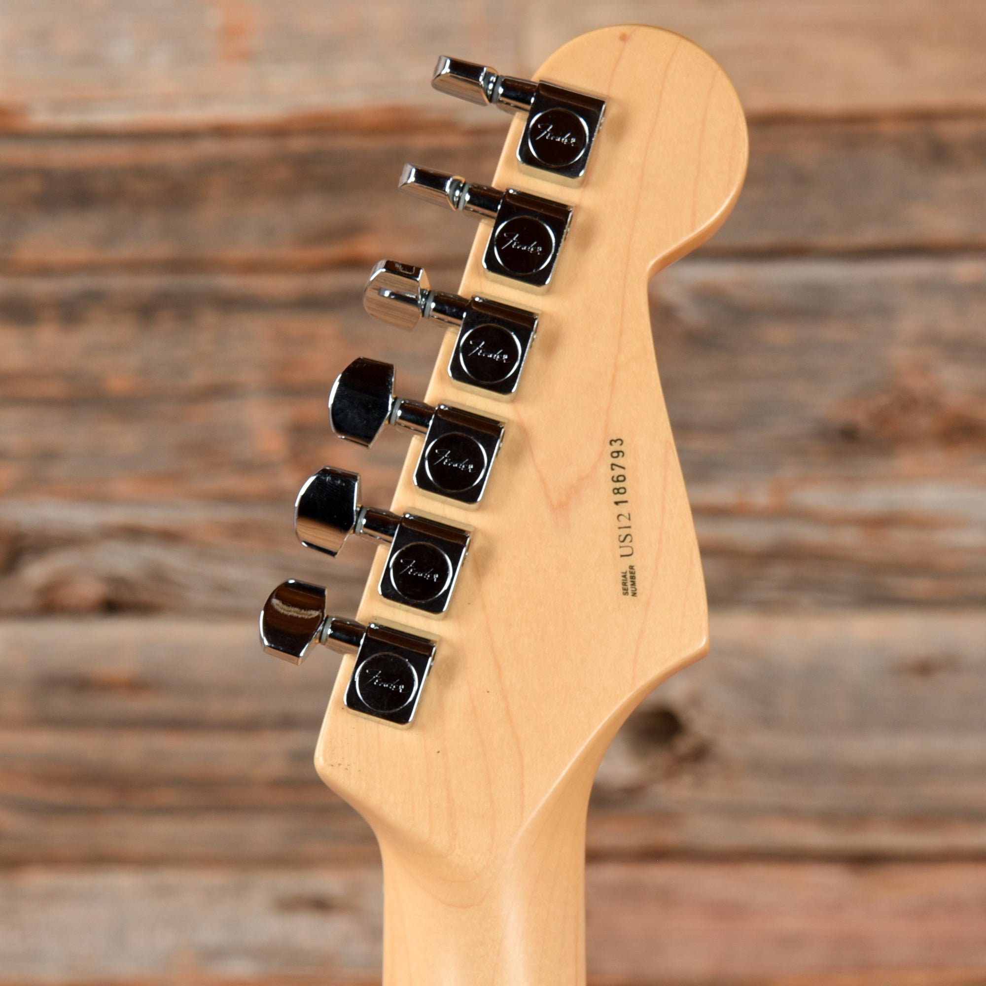 Fender American Standard Stratocaster Mystic Blue 2012 LEFTY Electric Guitars / Solid Body