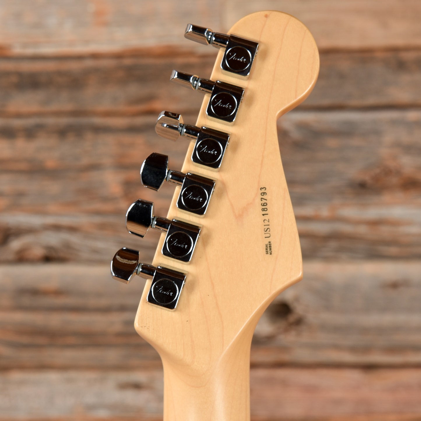 Fender American Standard Stratocaster Mystic Blue 2012 LEFTY Electric Guitars / Solid Body