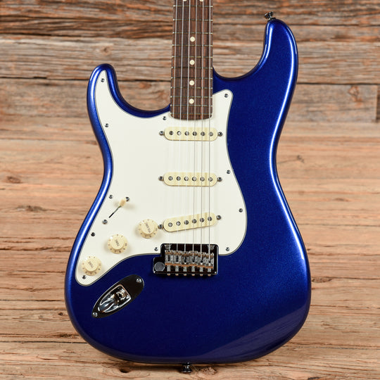 Fender American Standard Stratocaster Mystic Blue 2012 LEFTY Electric Guitars / Solid Body