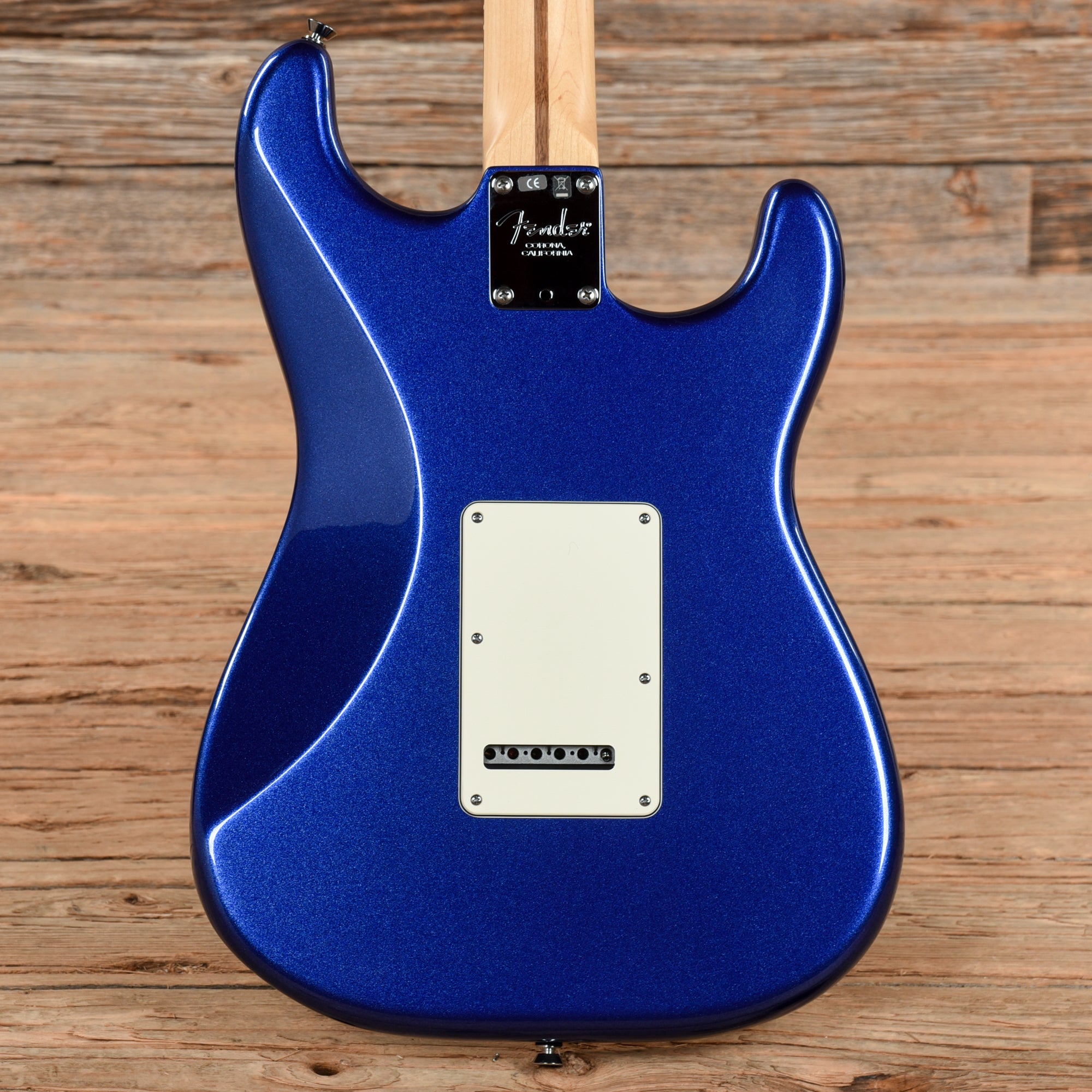 Fender American Standard Stratocaster Mystic Blue 2012 LEFTY Electric Guitars / Solid Body