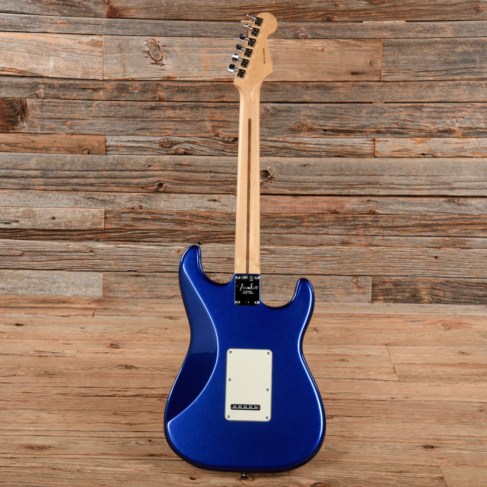 Fender American Standard Stratocaster Mystic Blue 2012 LEFTY Electric Guitars / Solid Body