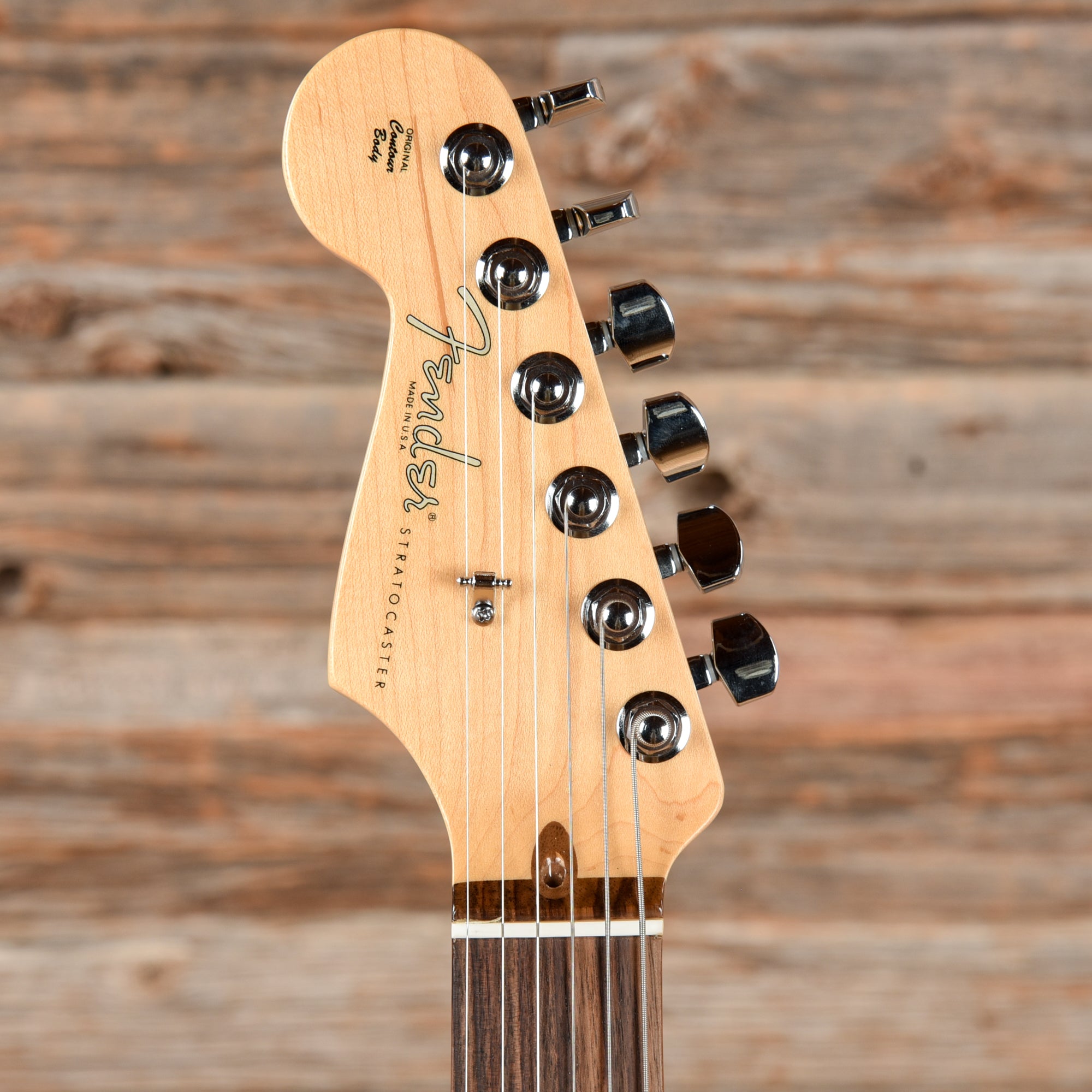 Fender American Standard Stratocaster Mystic Blue 2012 LEFTY Electric Guitars / Solid Body