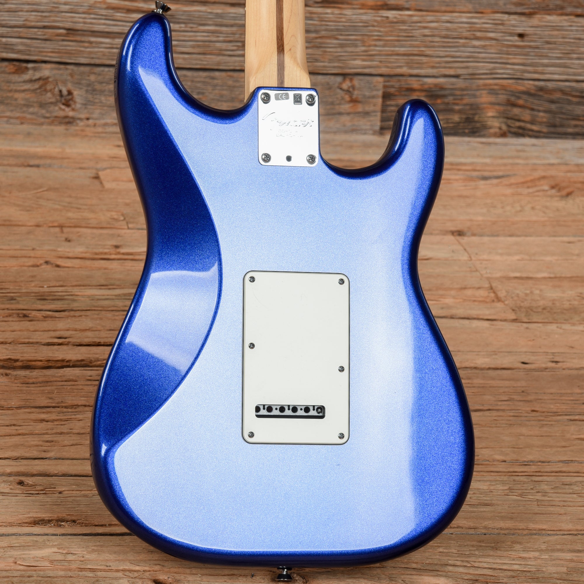 Fender American Standard Stratocaster Mystic Blue 2012 LEFTY Electric Guitars / Solid Body